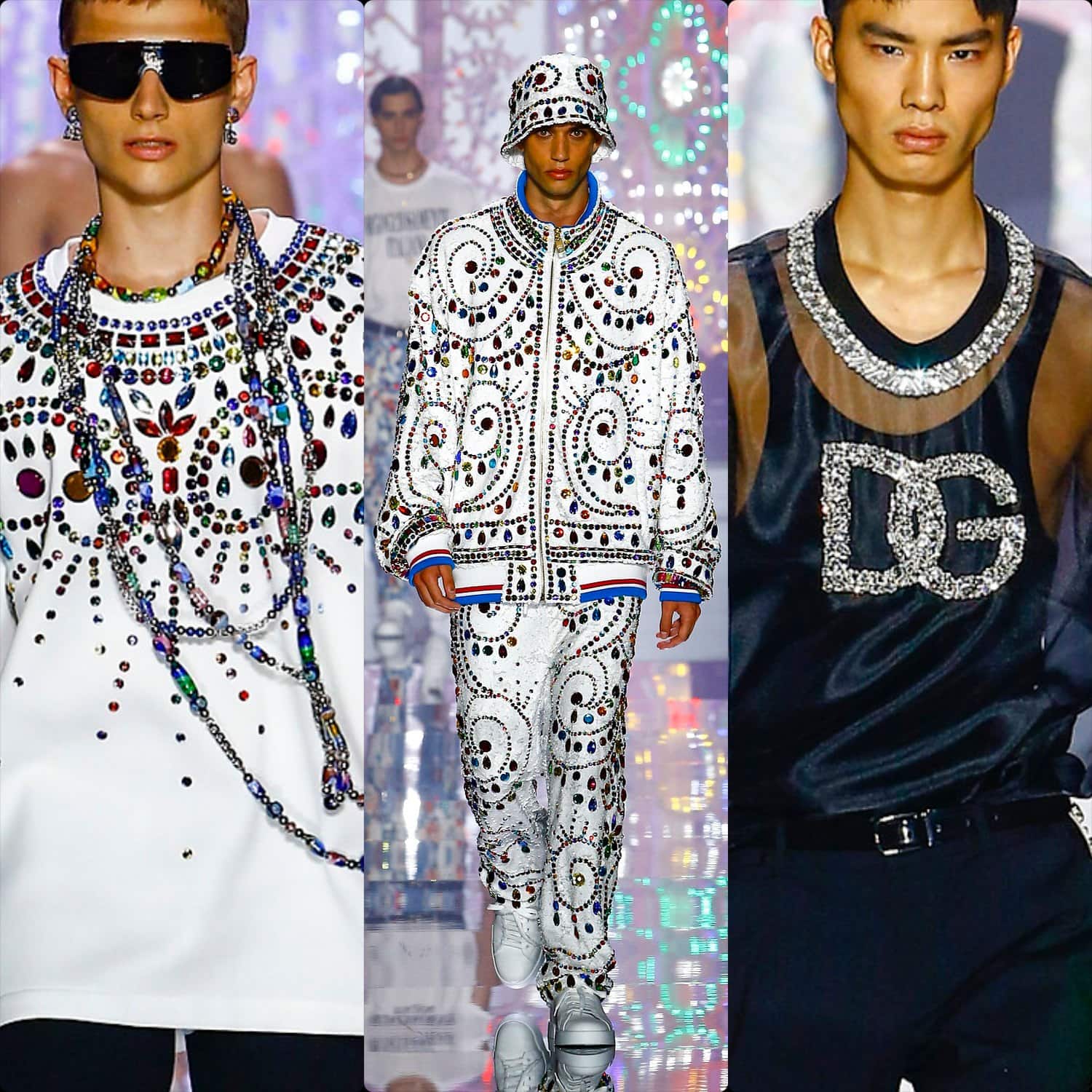 ドルチェガッバーナメンズ2022年春夏光線療法 RUNWAY マガジン