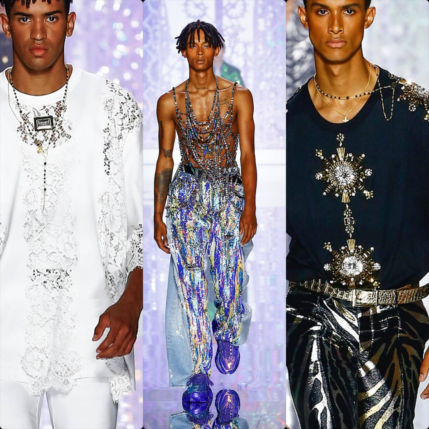 ドルチェガッバーナメンズ2022年春夏光線療法 RUNWAY マガジン