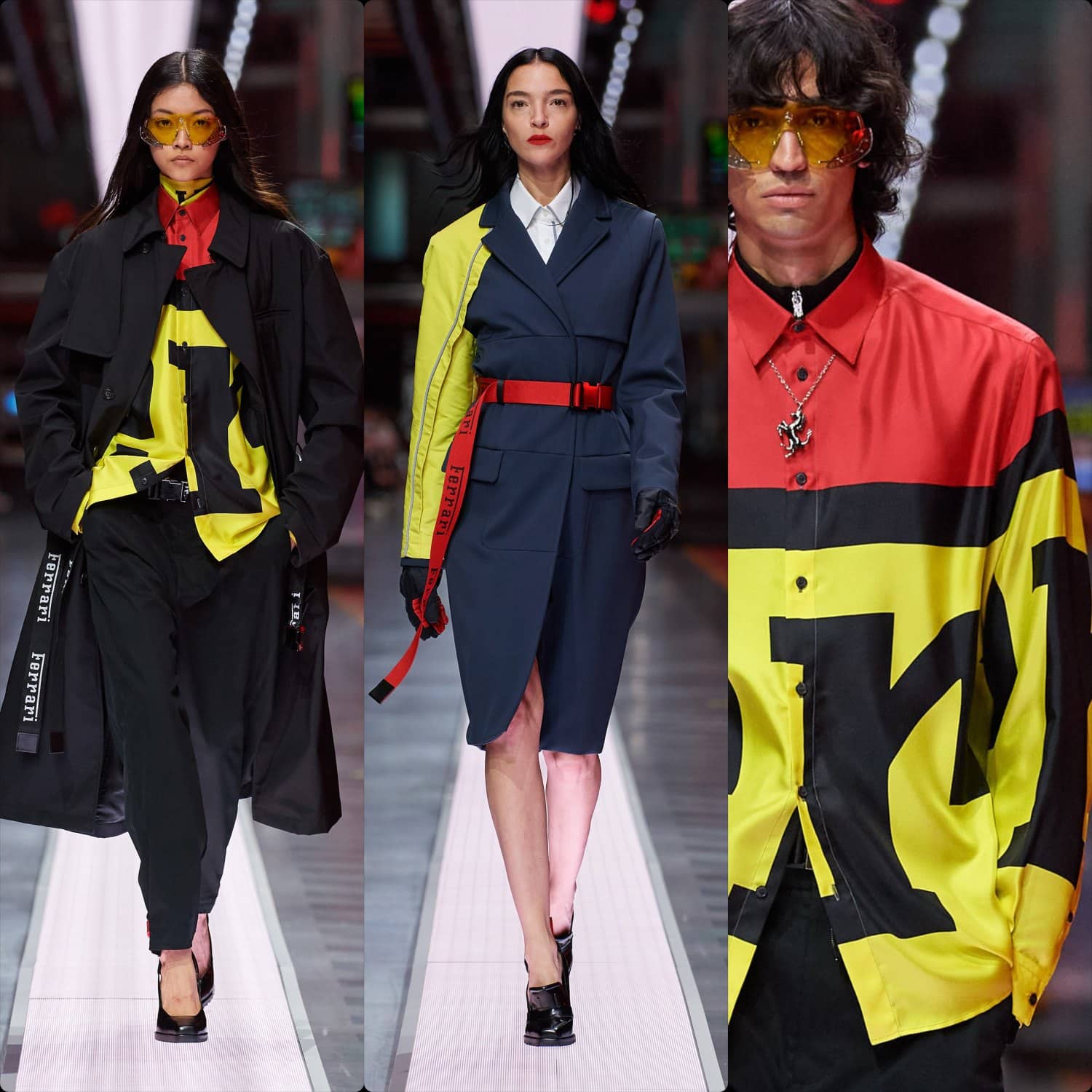 Ferrari First Fashion Show Primavera Estate 2022 di RUNWAY MAGAZINE
