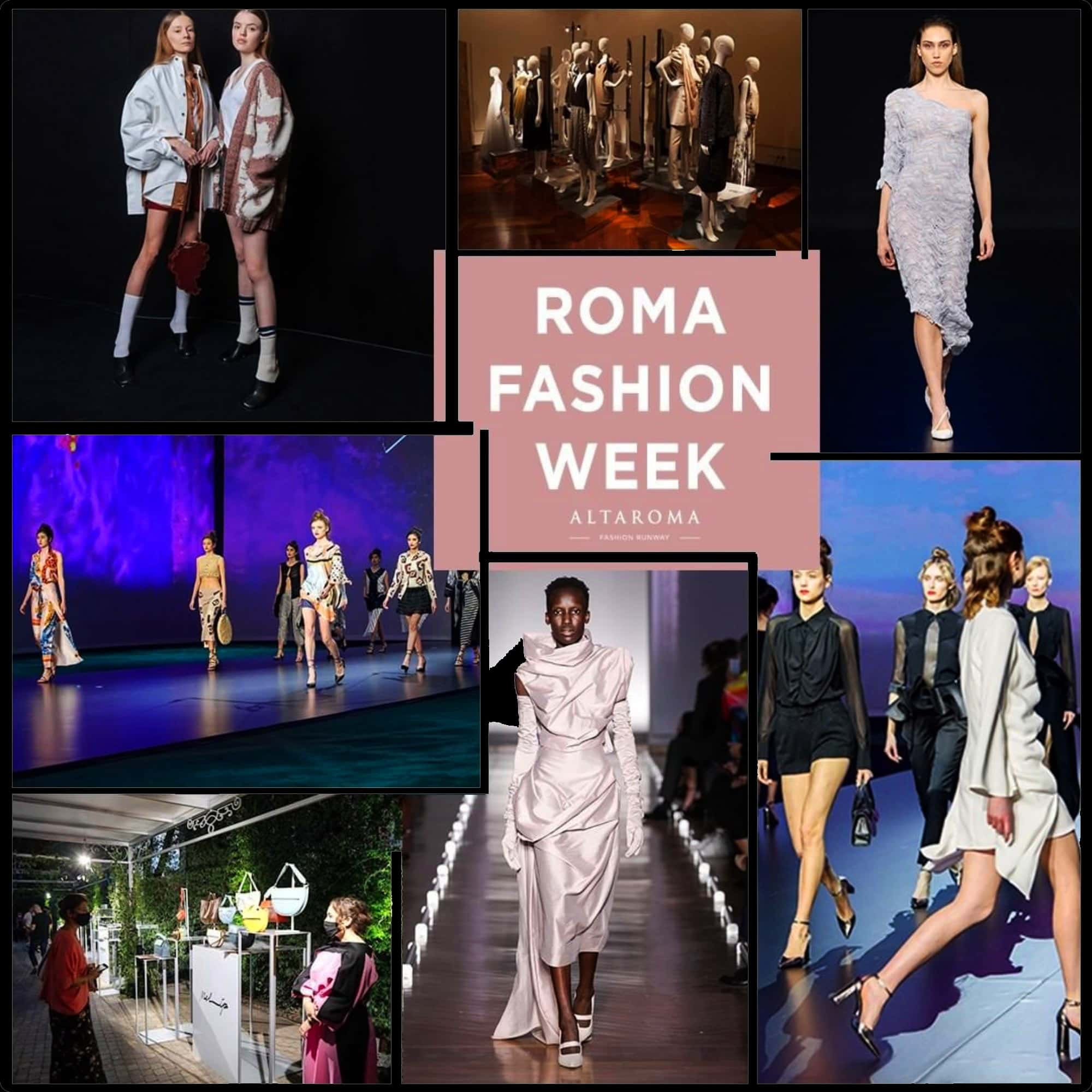 AltaRoma Fashion Week Printemps Été 2022 par RUNWAY MAGAZINE