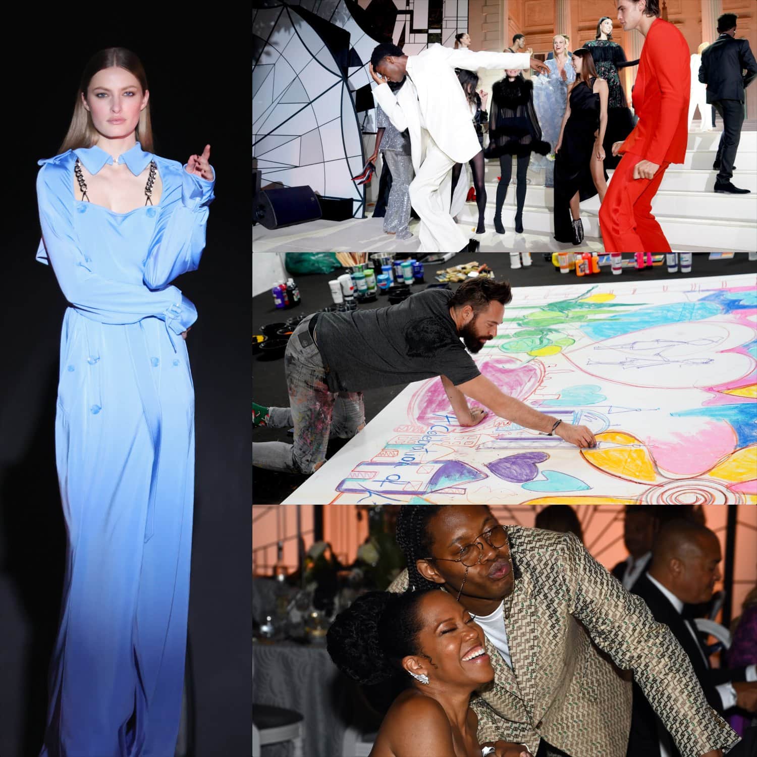 Gala de l'amfAR Cannes 2021 Regina King et l'artiste Sacha Jafri par RUNWAY MAGAZINE