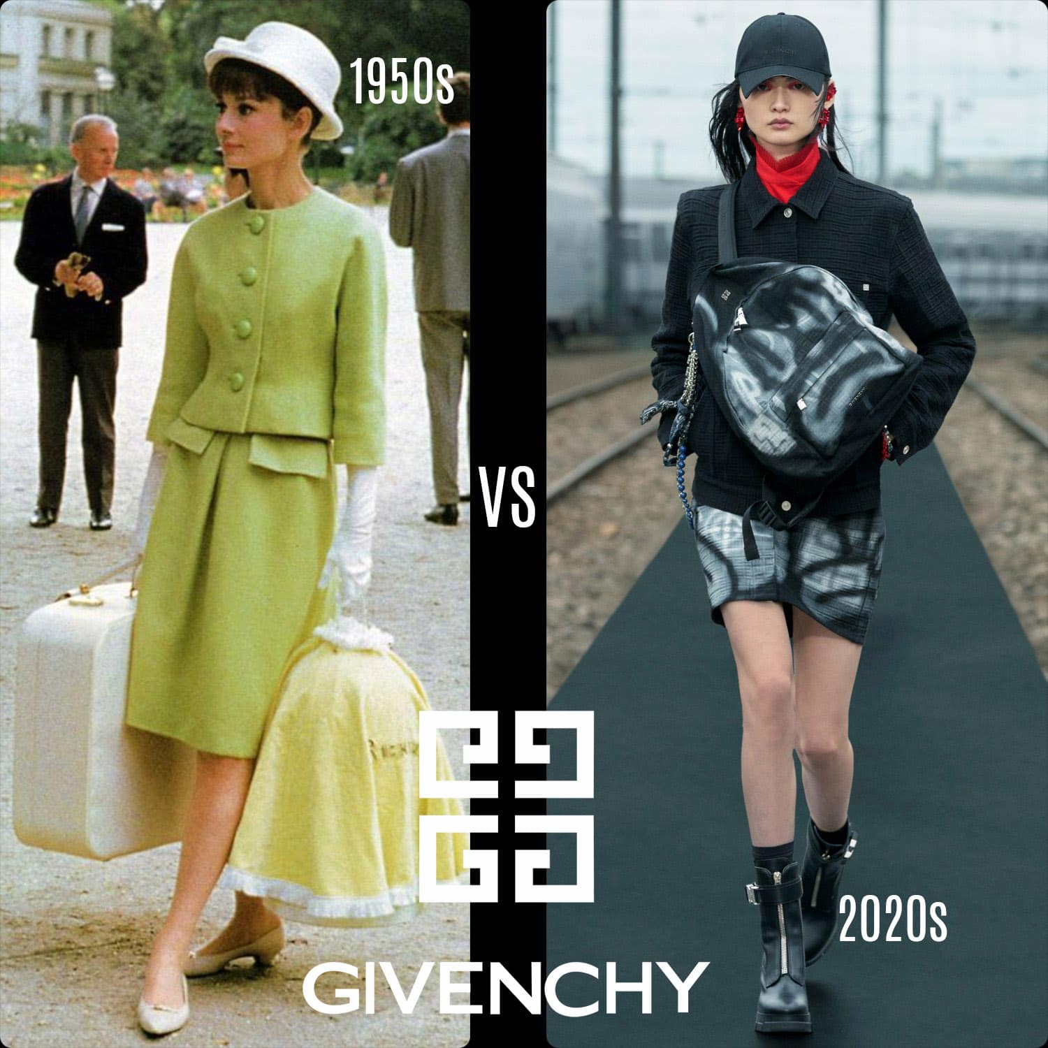 Живанши 1950-х против Живанши 2020-х RUNWAY ЖУРНАЛ