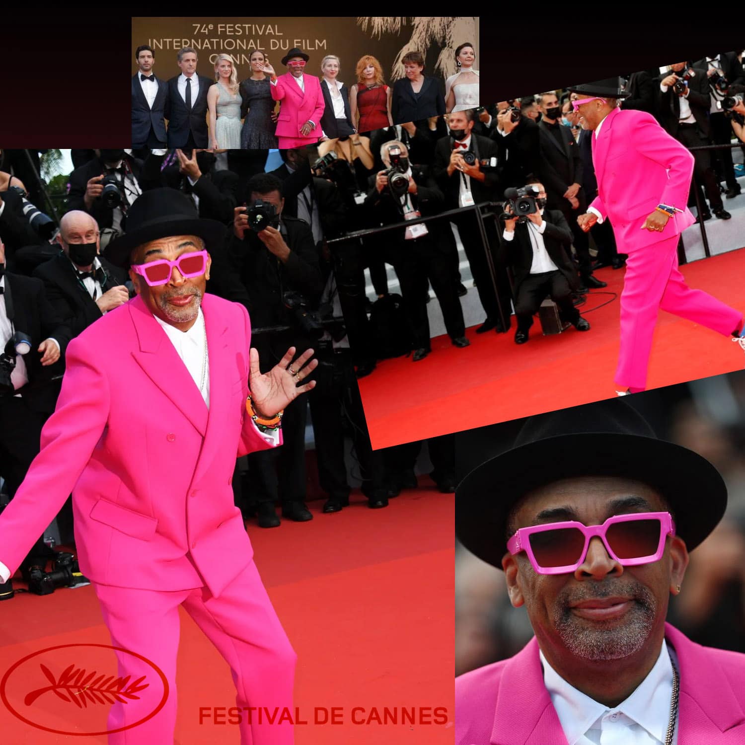 Cannes 2021 – Spike Lee Präsident des 74. Festivals gekleidet von Virgil Abloh – Foto GettyImage – by RUNWAY MAGAZINE