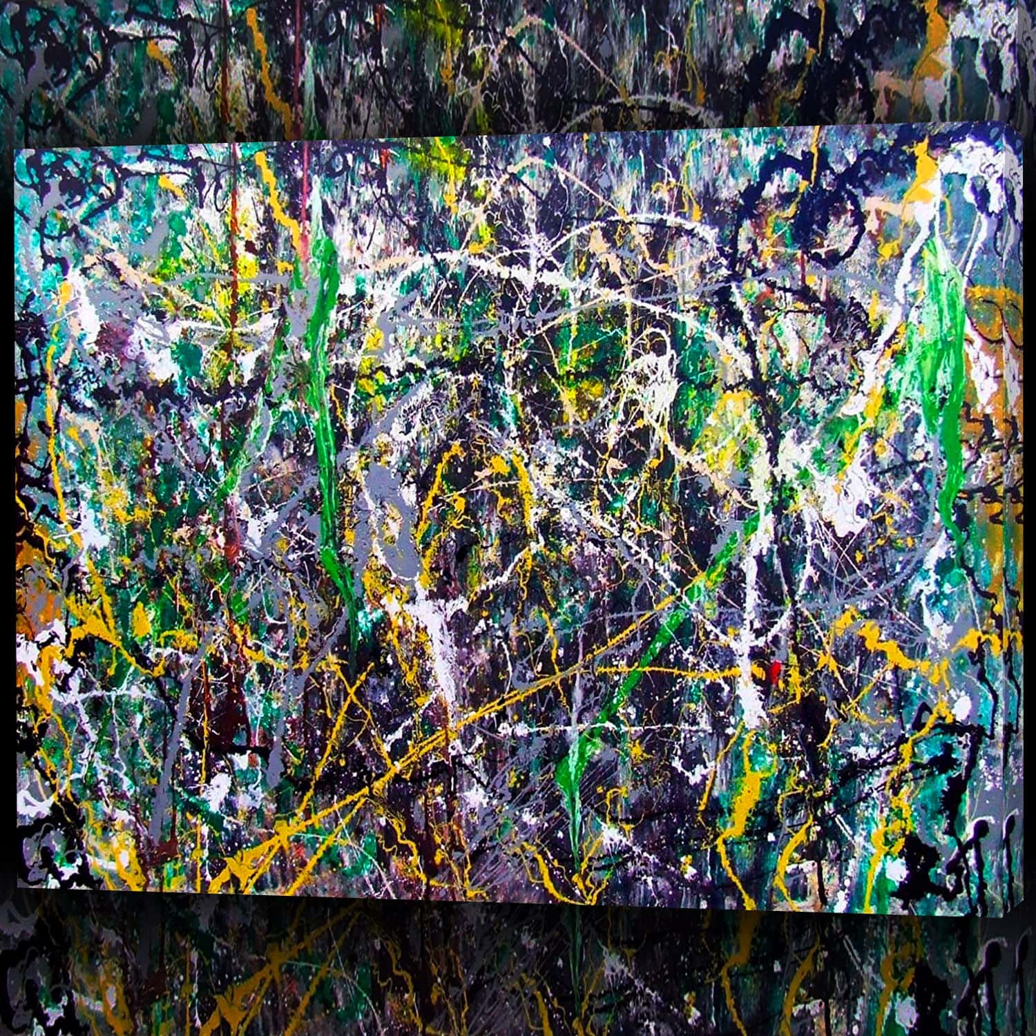 Painting by Jackson Pollock