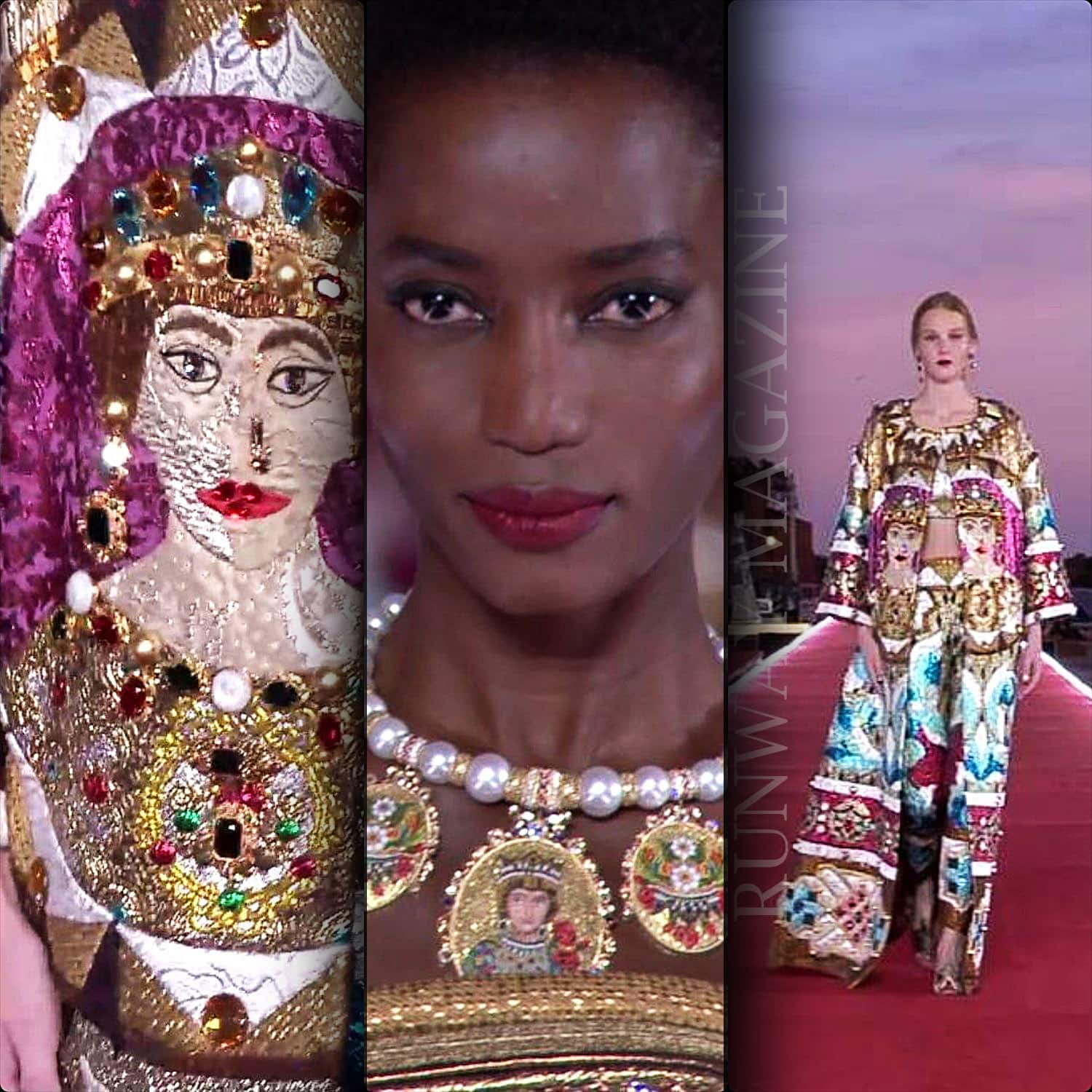 Dolce Gabbana Alta Moda Venecia 2021 para la temporada Otoño-Invierno 2021-2022 de RUNWAY REVISTA