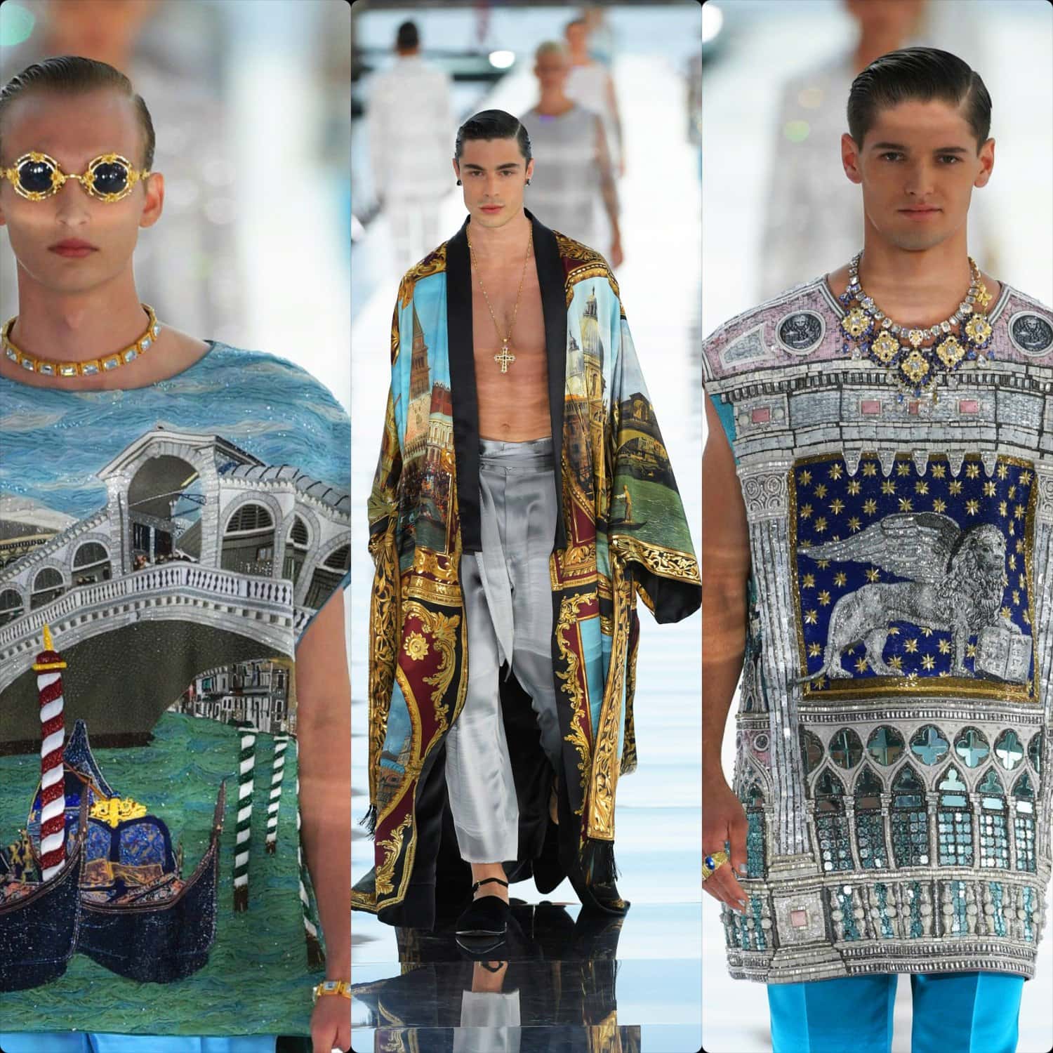 Dolce Gabbana Alta Sartoria Venecia 2021 RUNWAY REVISTA