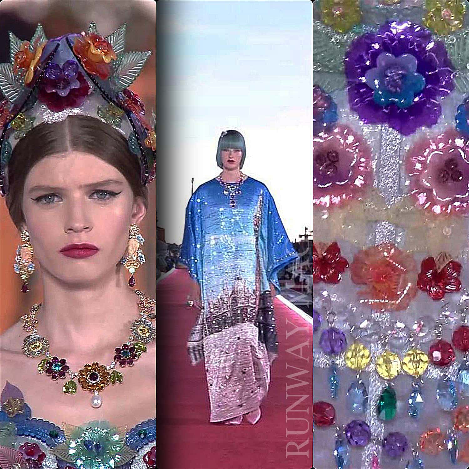 Dolce Gabbana Alta Moda Venecia 2021 para la temporada Otoño-Invierno 2021-2022 de RUNWAY REVISTA