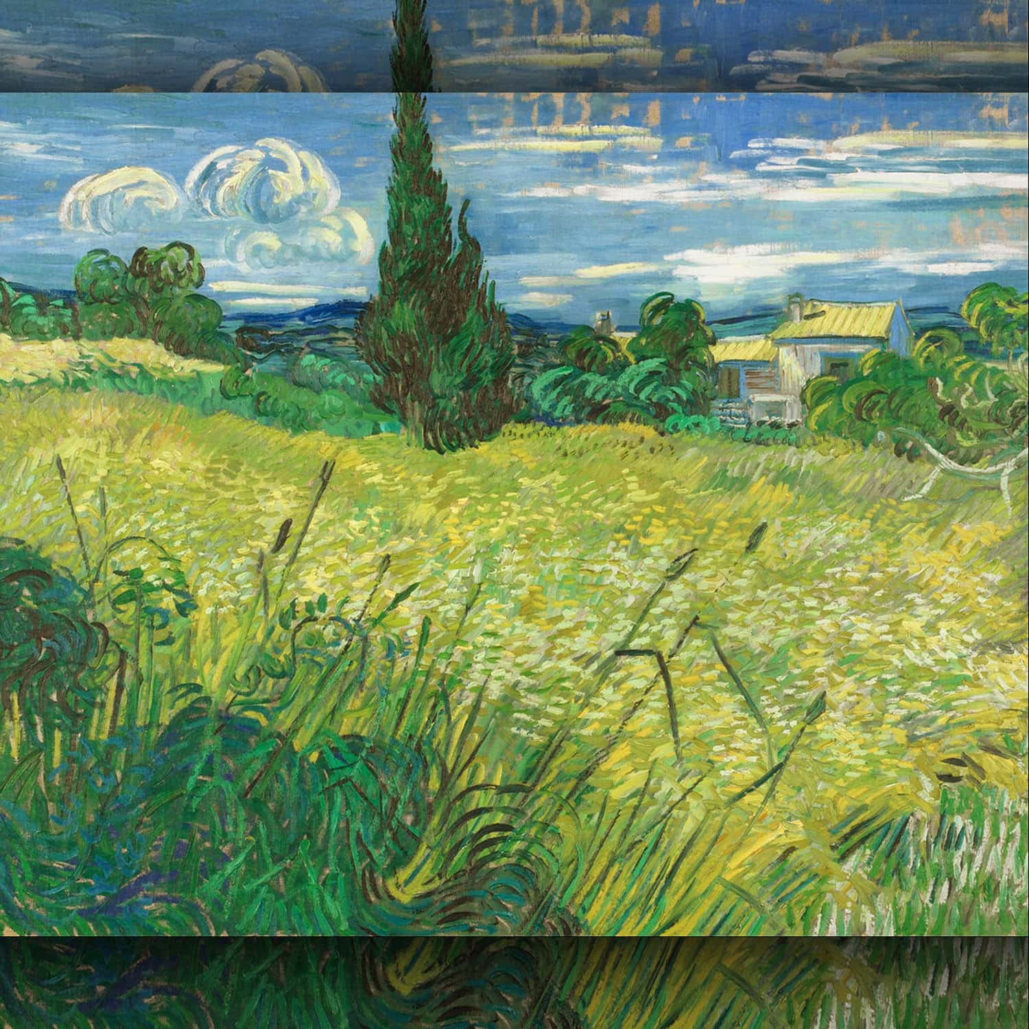 Vincent van Gogh - Green Field