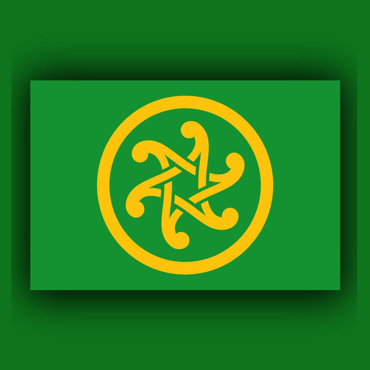 Panceltic flag created by Robert Berthelier by RUNWAY MAGAZINE