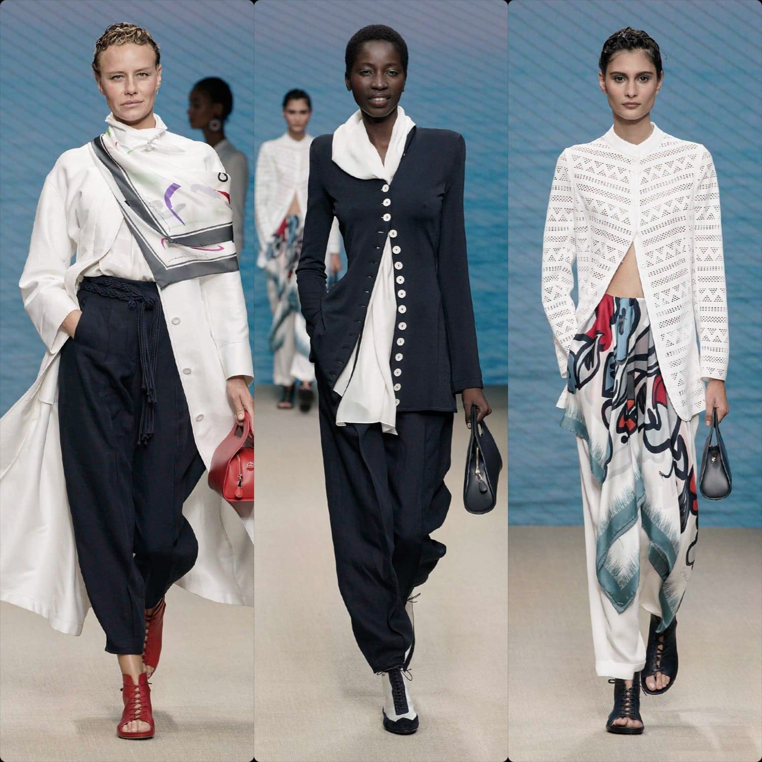 Giorgio Armani Primavera Verano 2022 Milán de RUNWAY REVISTA