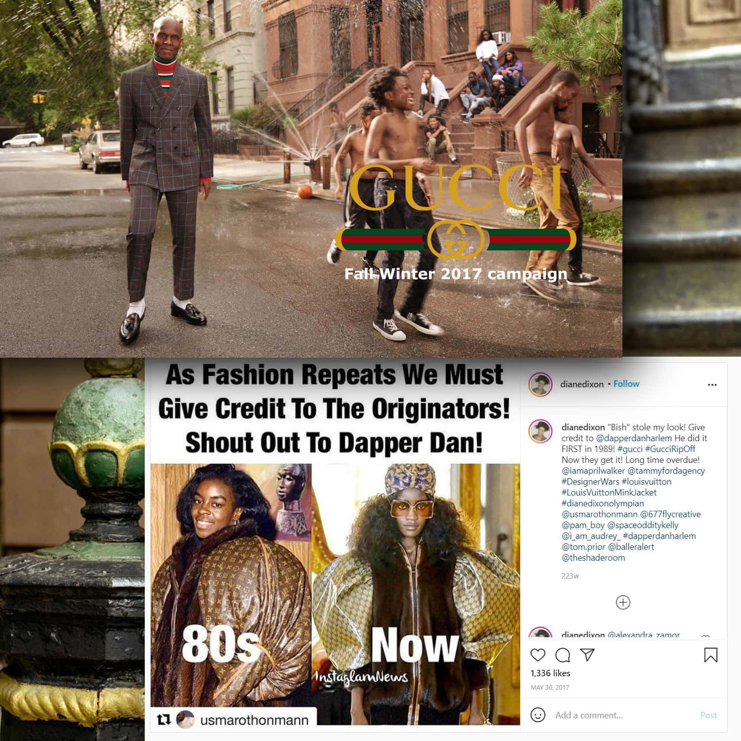 Campagna Gucci x Dapper Dan 2017 di RUNWAY MAGAZINE
