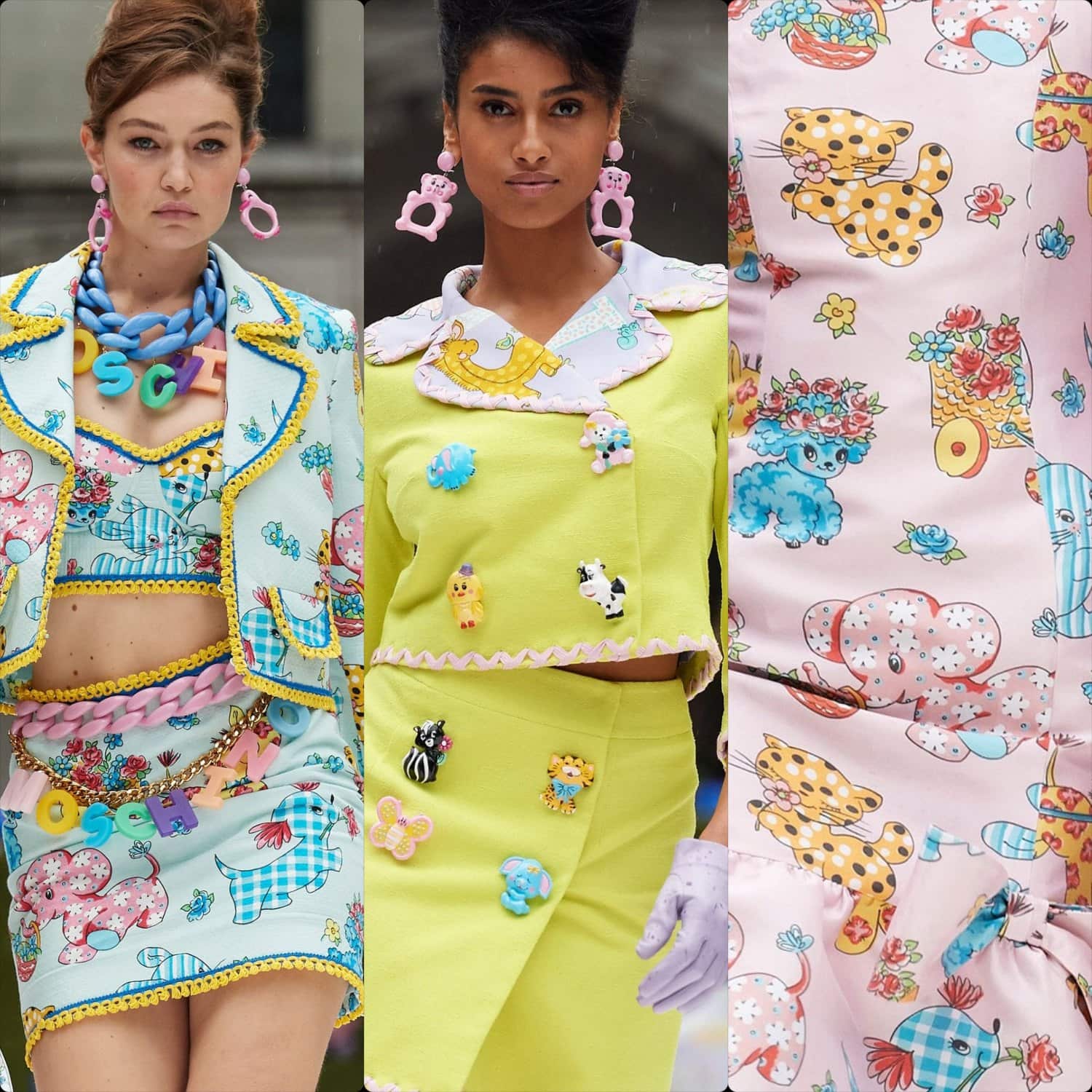 モスキーノ春夏2022年 RUNWAY マガジン