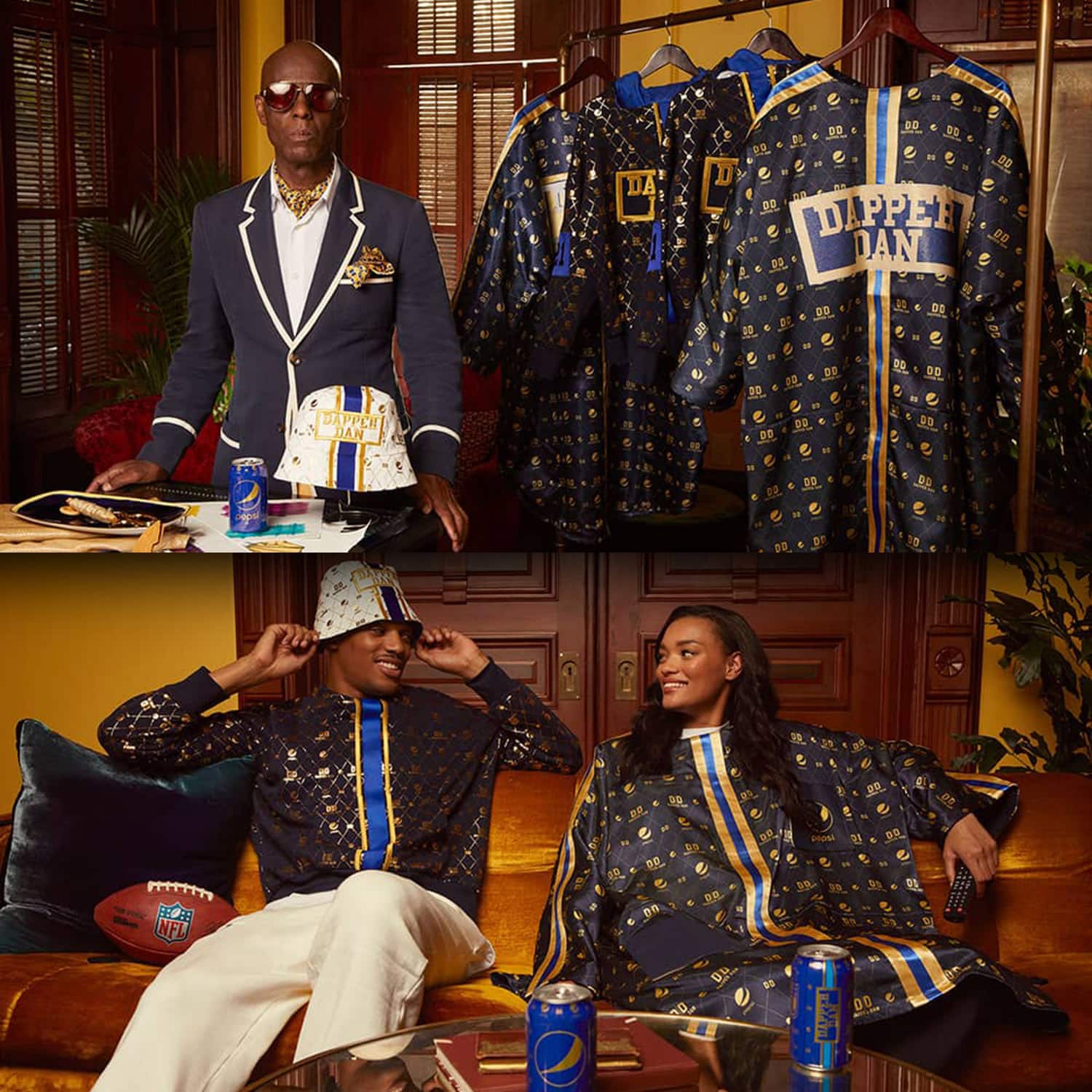 Pepsi x Dapper Dan capsule collection di RUNWAY MAGAZINE