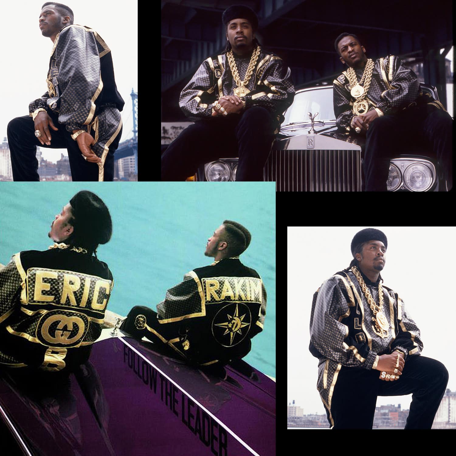 Album de 1988 d'Eric B et Rakim Suivez le leader dans les vêtements Dapper Dan