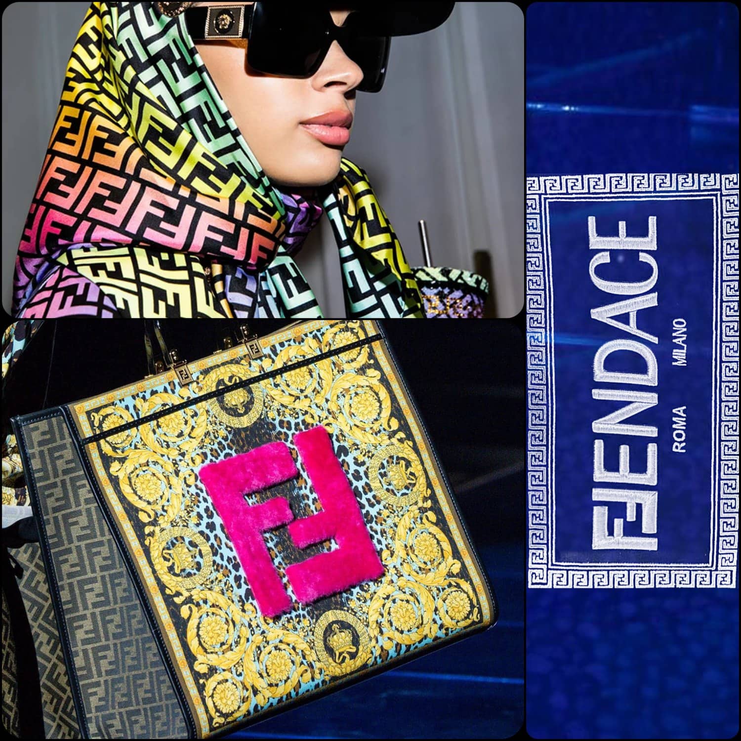 Fendace - Fendi 的 Versace,范思哲的 Fendi 2021 by RUNWAY 杂志