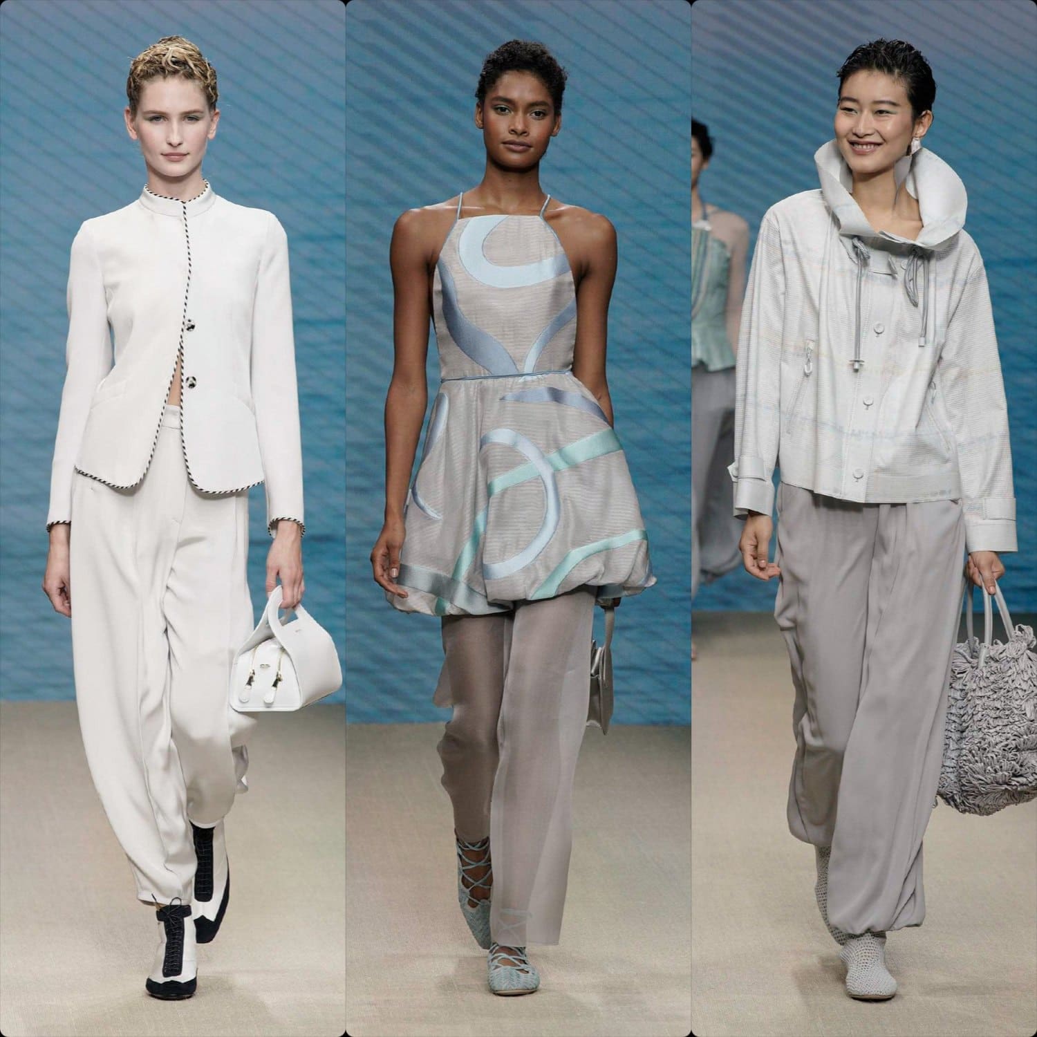 Giorgio Armani Primavera Verano 2022 Milán de RUNWAY REVISTA