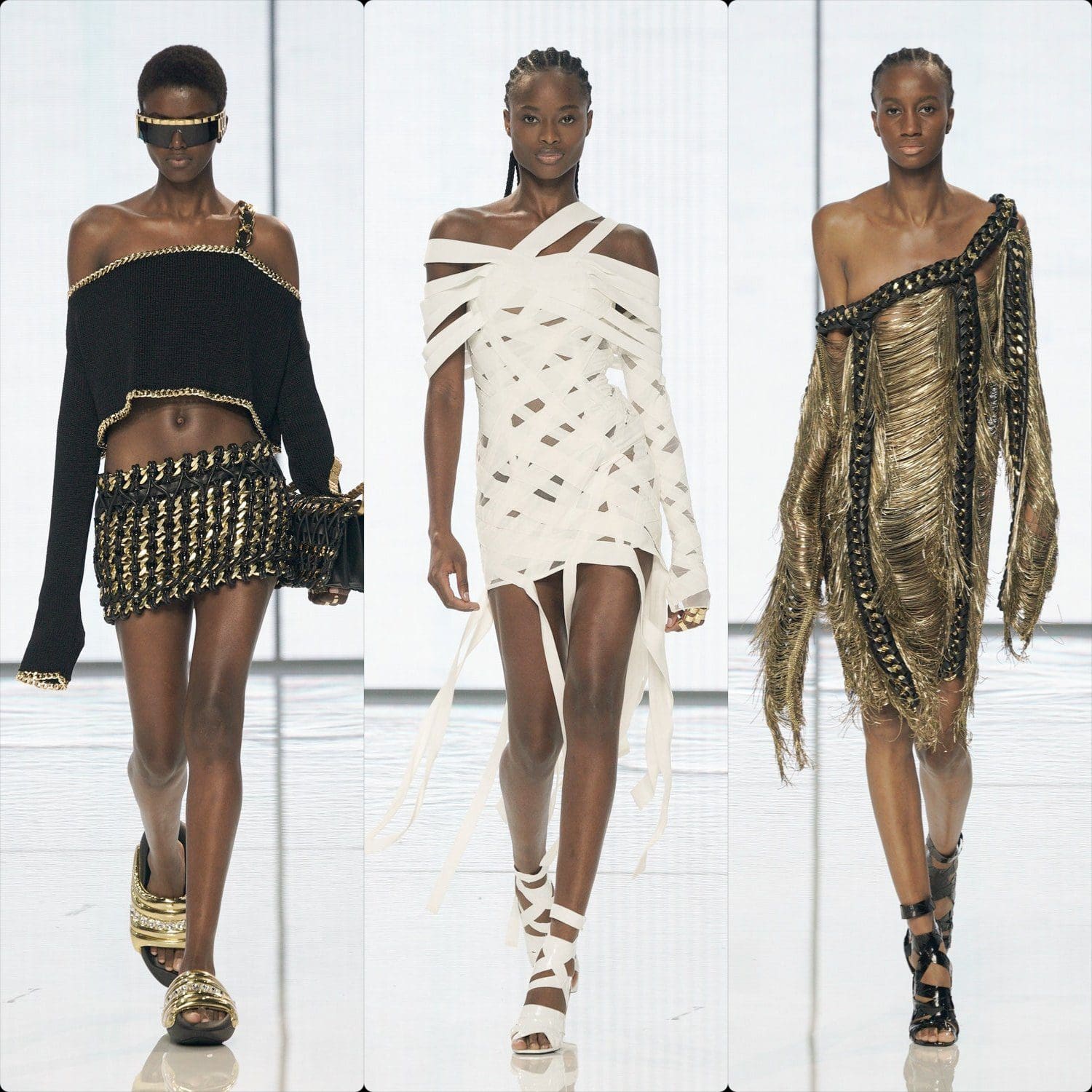Balmain Primavera Estate 2022 di RUNWAY MAGAZINE