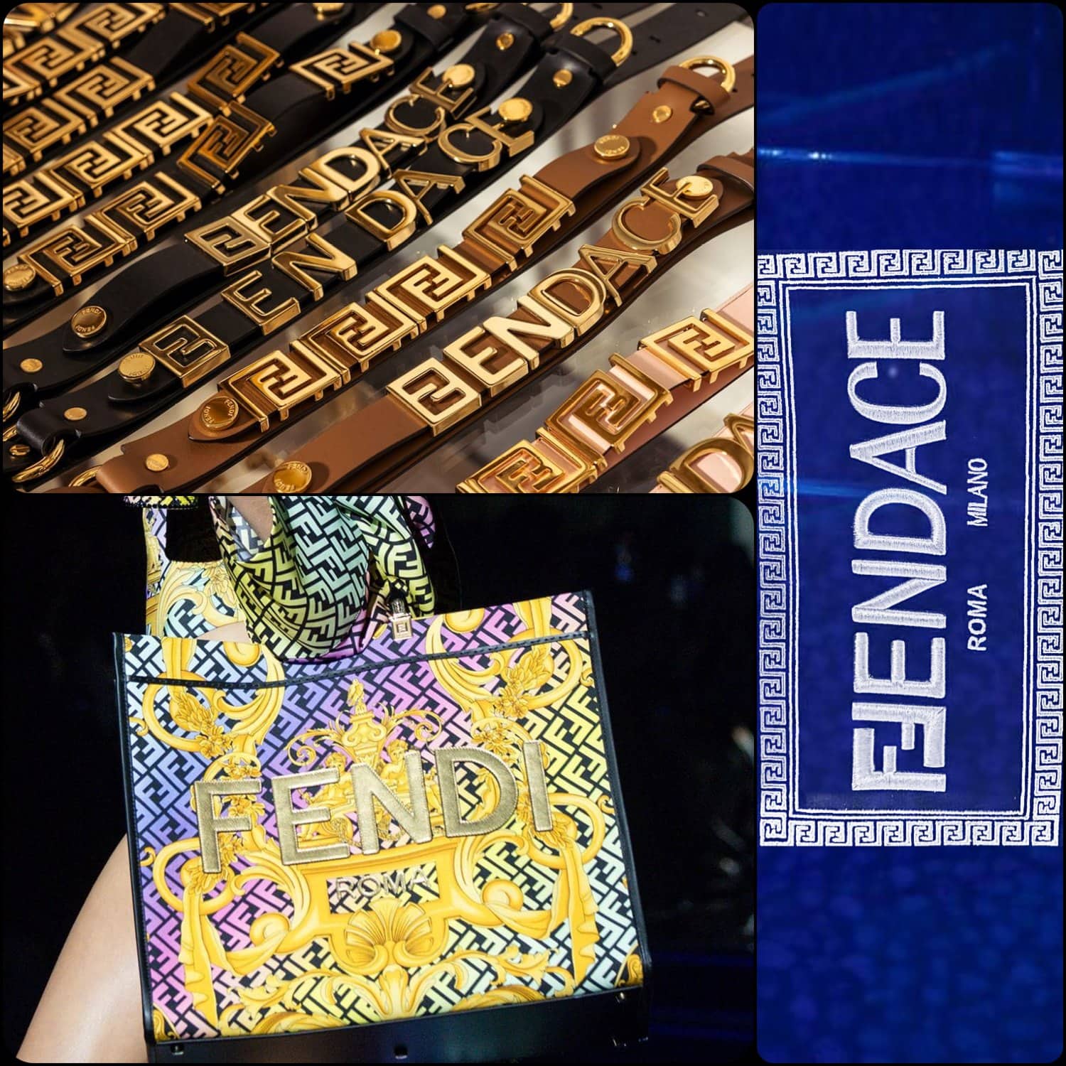 Fendace - Fendi 的 Versace,范思哲的 Fendi 2021 by RUNWAY 杂志