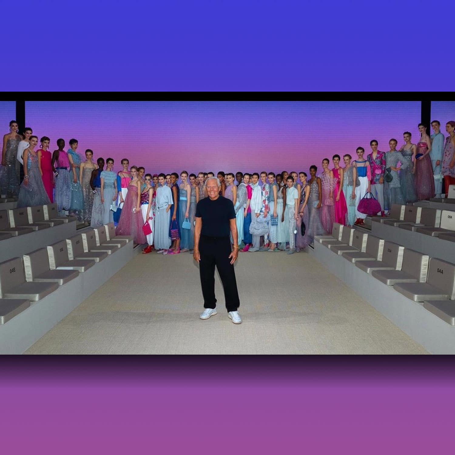 Giorgio Armani Primavera Verano 2022 Milán de RUNWAY REVISTA