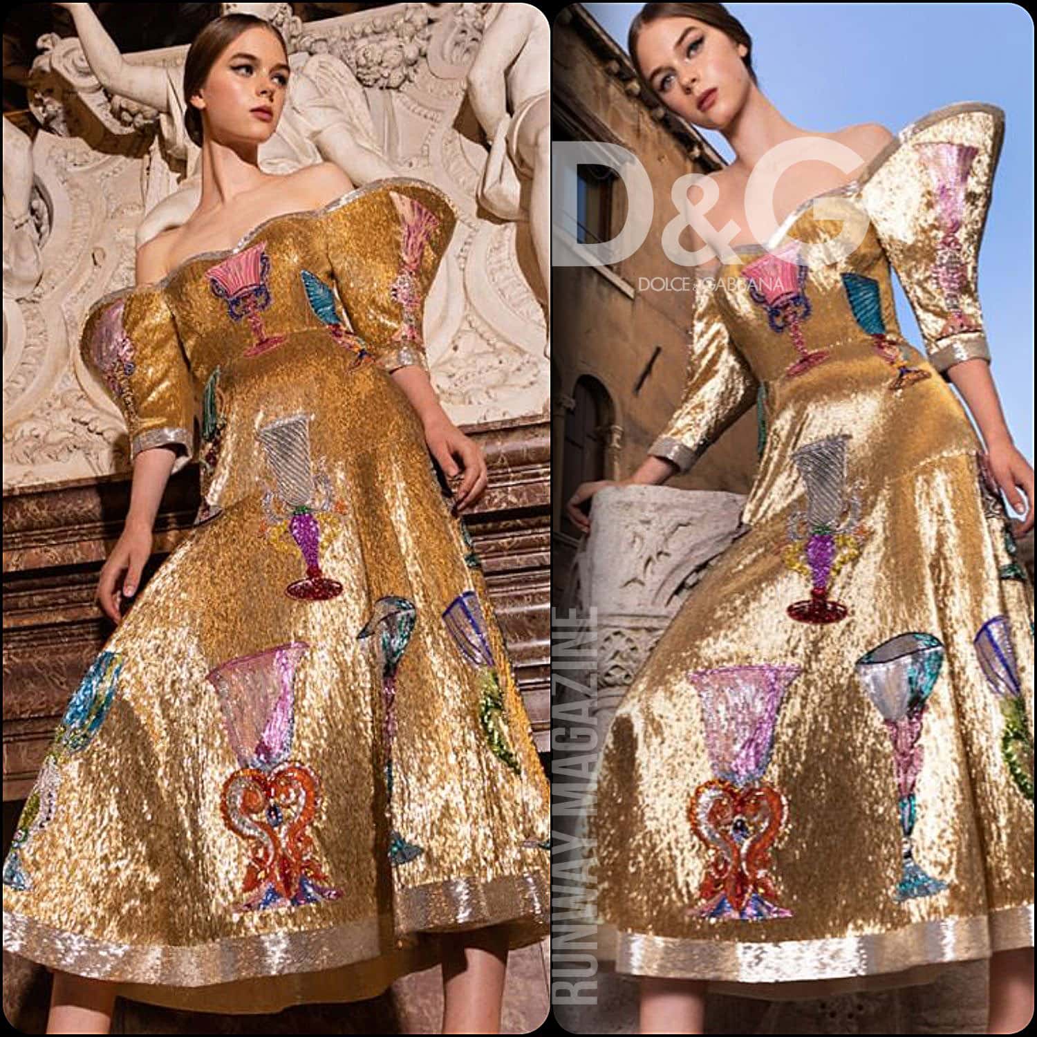 Dolce Gabbana NFT 系列 Collezione Genesi 2021 by RUNWAY 杂志