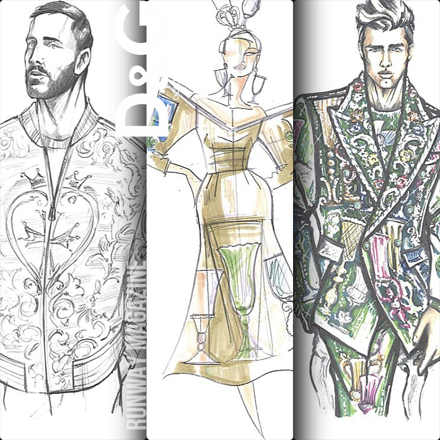 Dolce Gabbana NFT 系列 Collezione Genesi 2021 by RUNWAY 杂志
