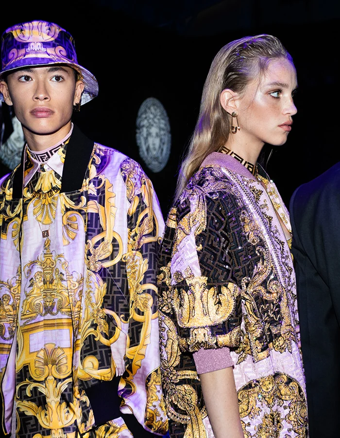 Fendace - Versace от Fendi, Fendi от Versace 2021 от RUNWAY ЖУРНАЛ