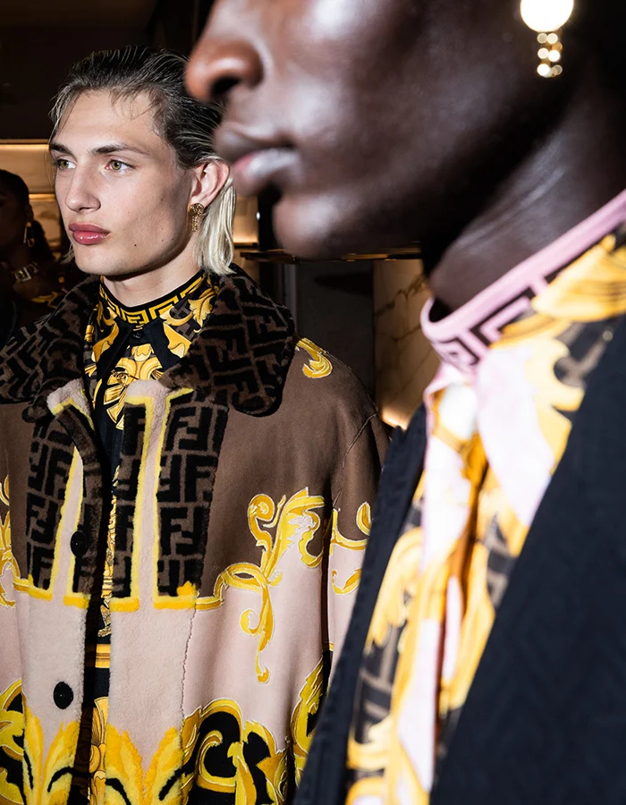 Fendace - Versace от Fendi, Fendi от Versace 2021 от RUNWAY ЖУРНАЛ