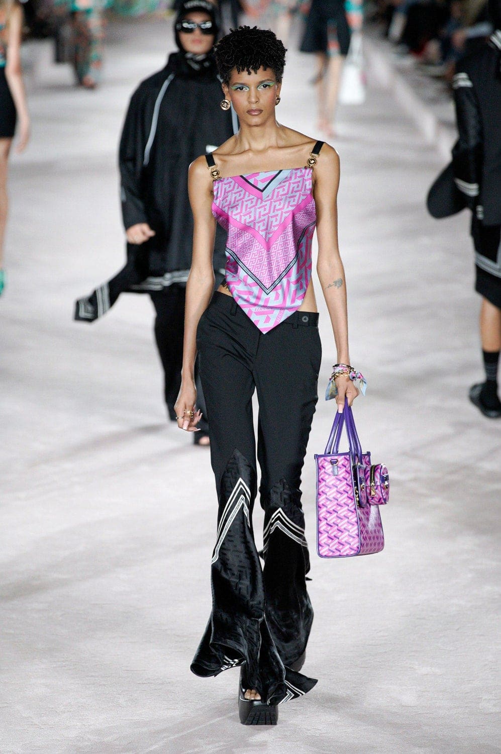 Versace Spring Summer 2021 Milan by RUNWAY MAGAZINE