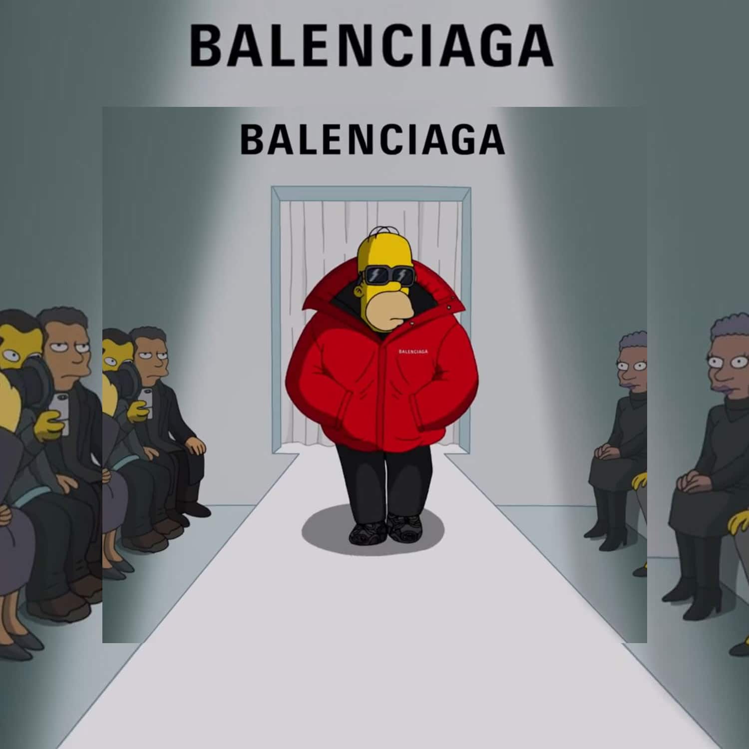 Balenciaga Simpsons Primavera Verano 2022 de RUNWAY REVISTA