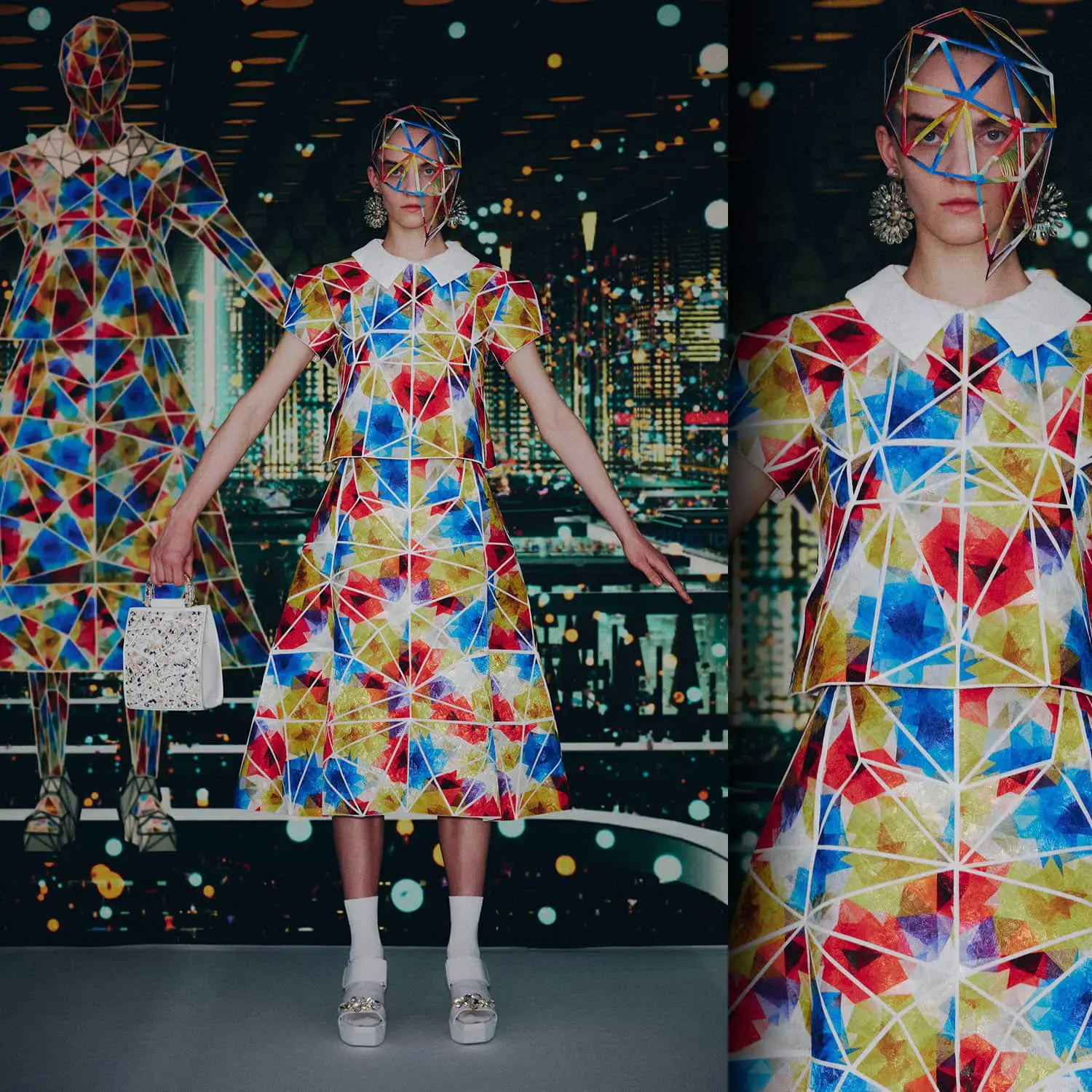 Anrealage Dimension bei U für NFT Spring Summer 2022 von RUNWAY MAGAZINE