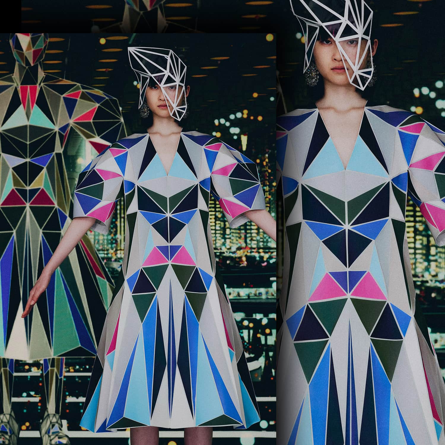 Anrealage Dimension bei U für NFT Spring Summer 2022 von RUNWAY MAGAZINE