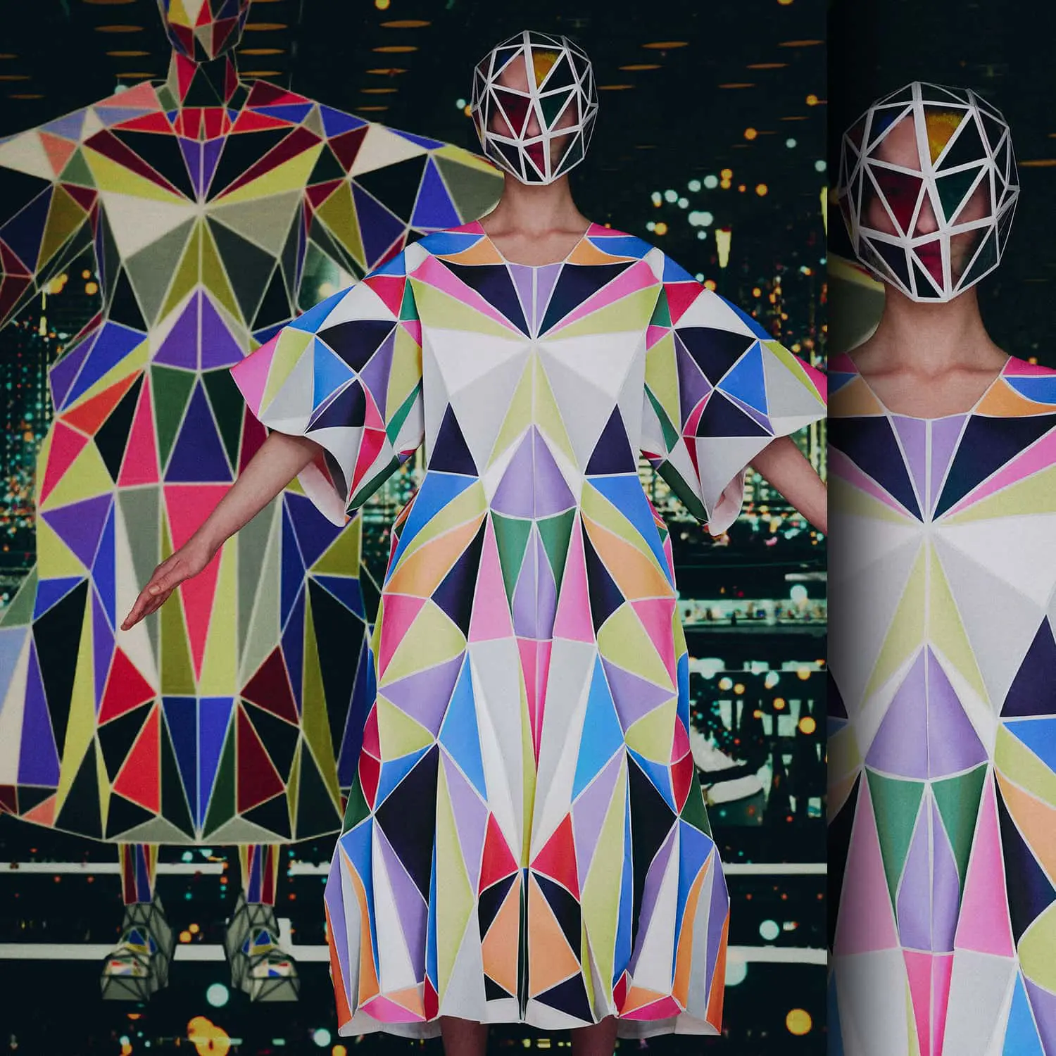 Anrealage Dimension bei U für NFT Spring Summer 2022 von RUNWAY MAGAZINE