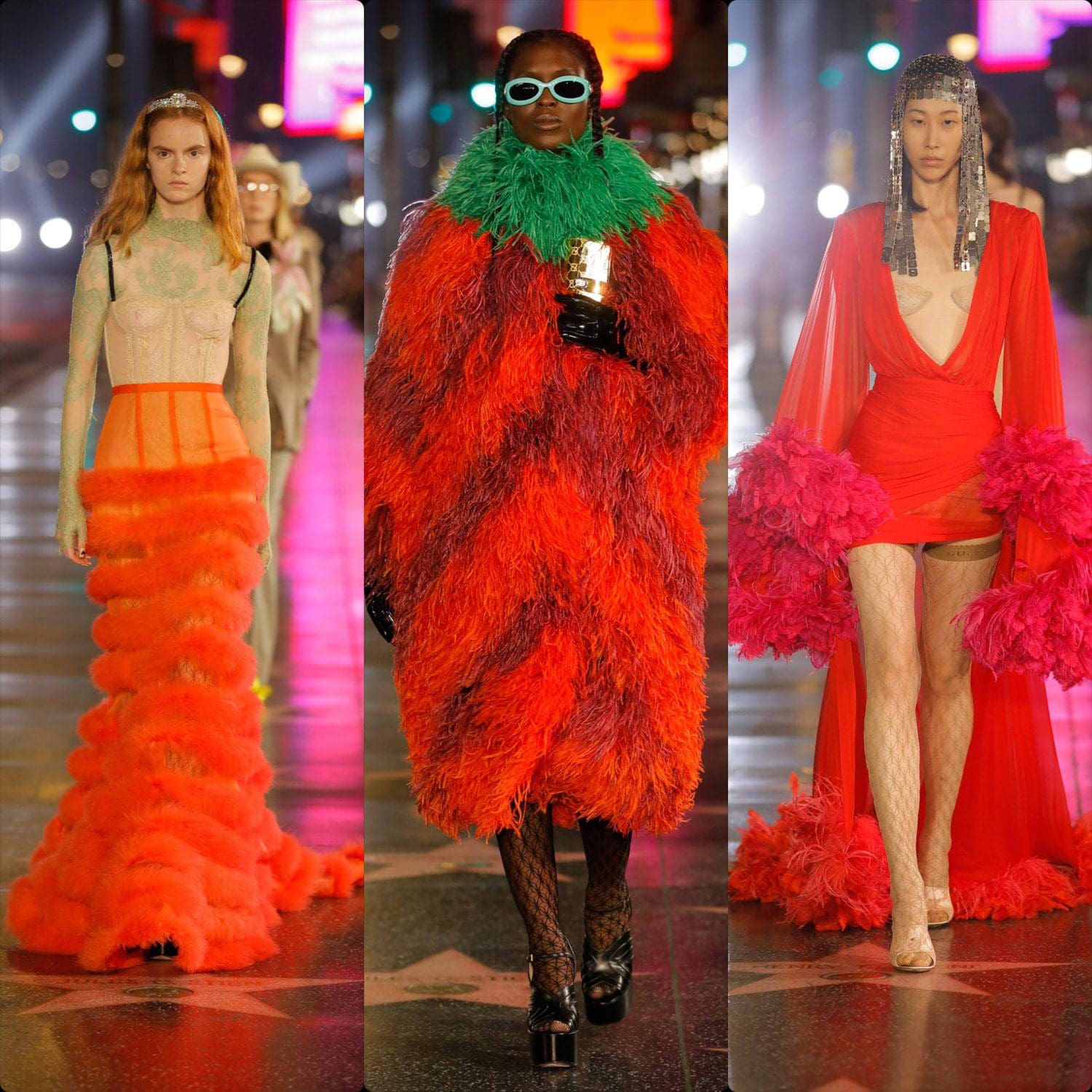 La sfilata di Gucci Hollywood "Love Parade" per la primavera estate 2022