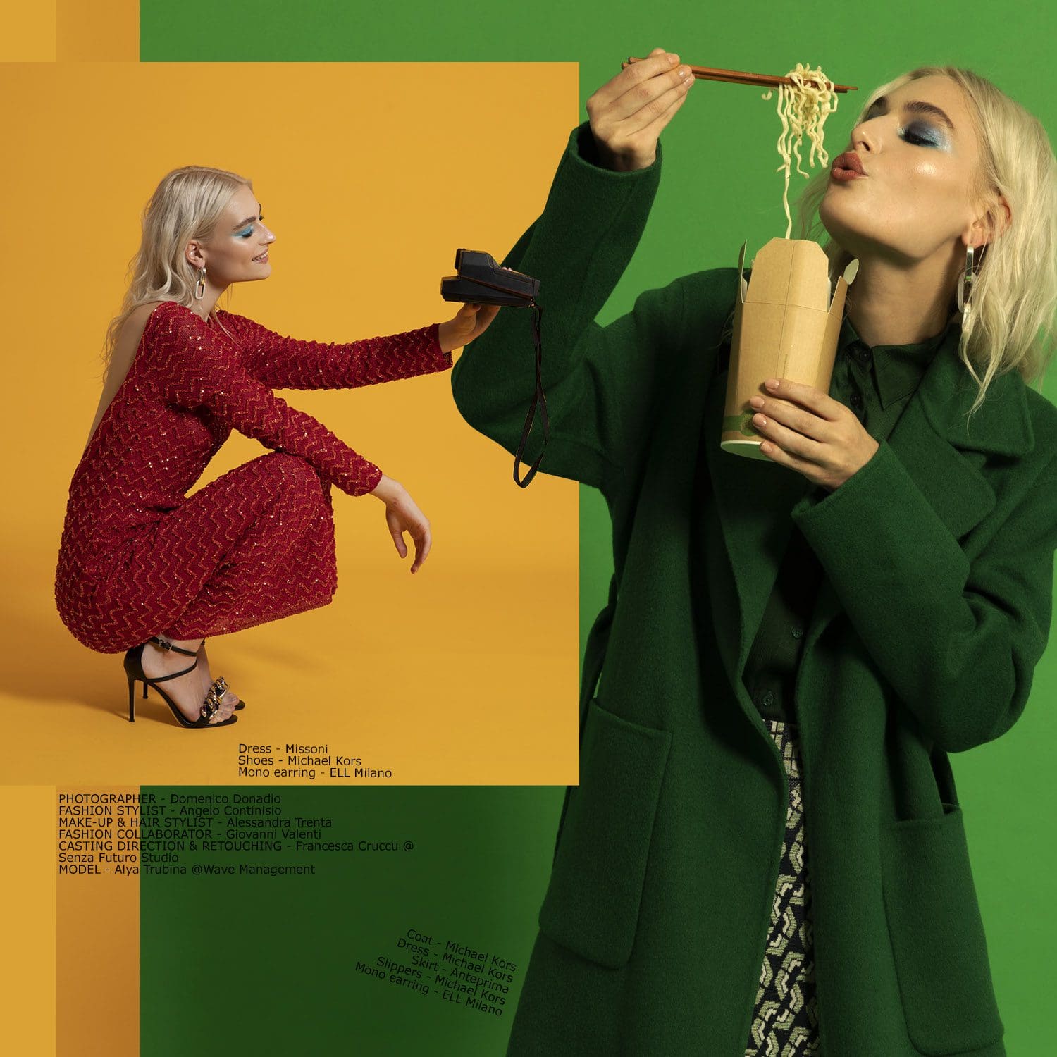 RUNWAY 杂志 - 时尚摄影 - 2021 年冬季 - 照片 Domenico Donadio - Missoni, Michael Kors