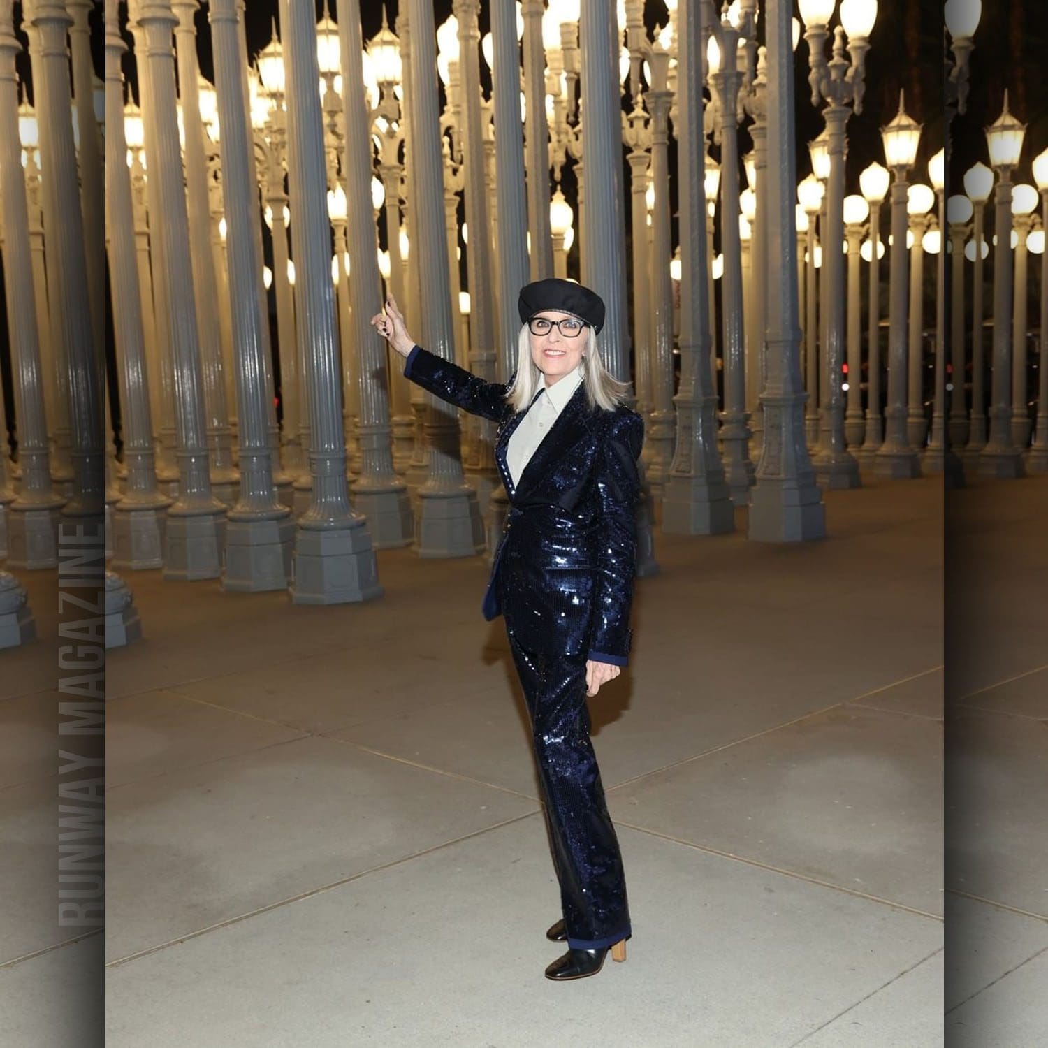 Diane Keaton bei der Lacma Art+Film Gala 2021 von RUNWAY MAGAZINE
