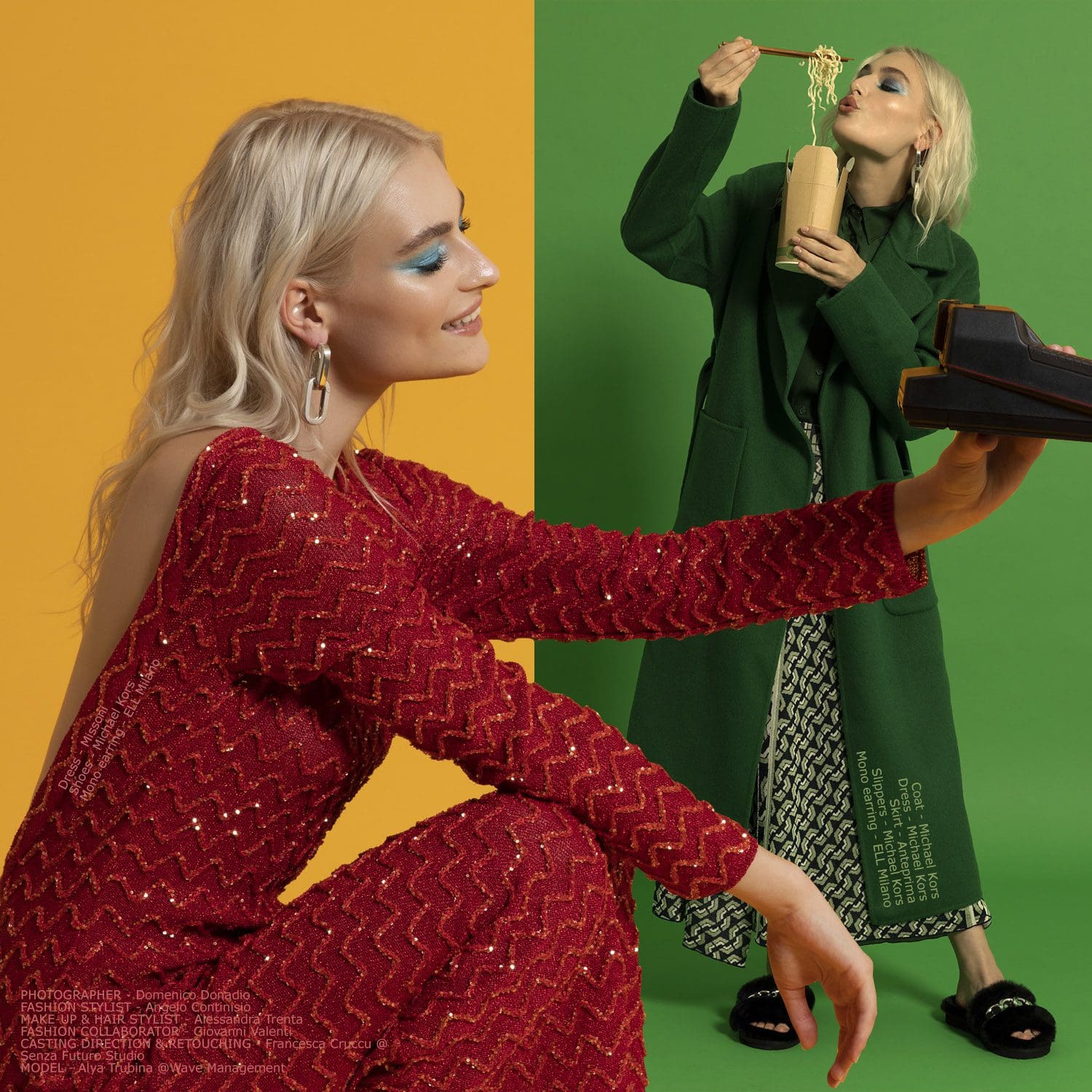 RUNWAY 杂志 - 时尚摄影 - 2021 年冬季 - 照片 Domenico Donadio - Missoni, Michael Kors