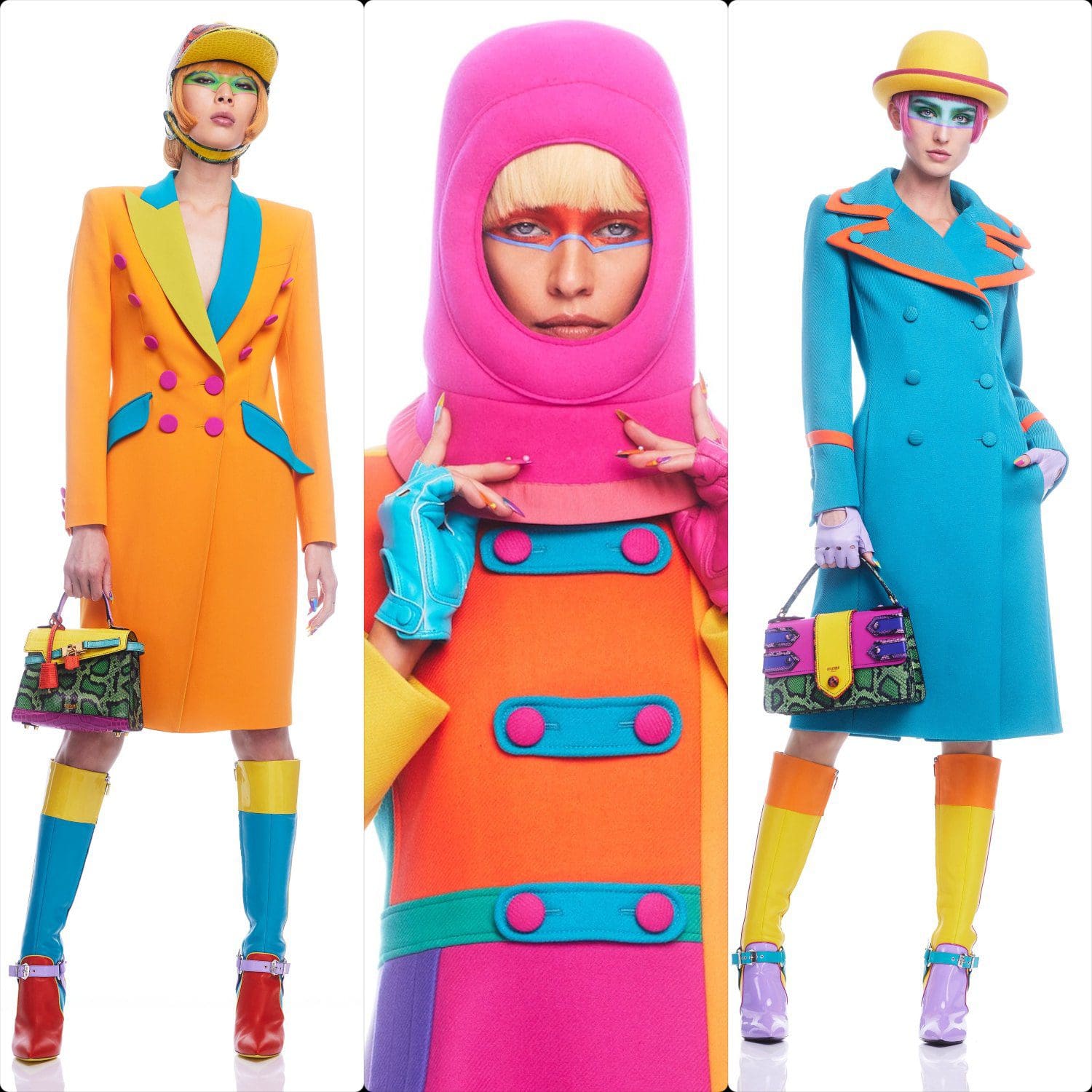 Женская одежда Moschino от Джереми Скотта Pre-Fall 2022 Womenswear Fall Menswear by RUNWAY ЖУРНАЛ