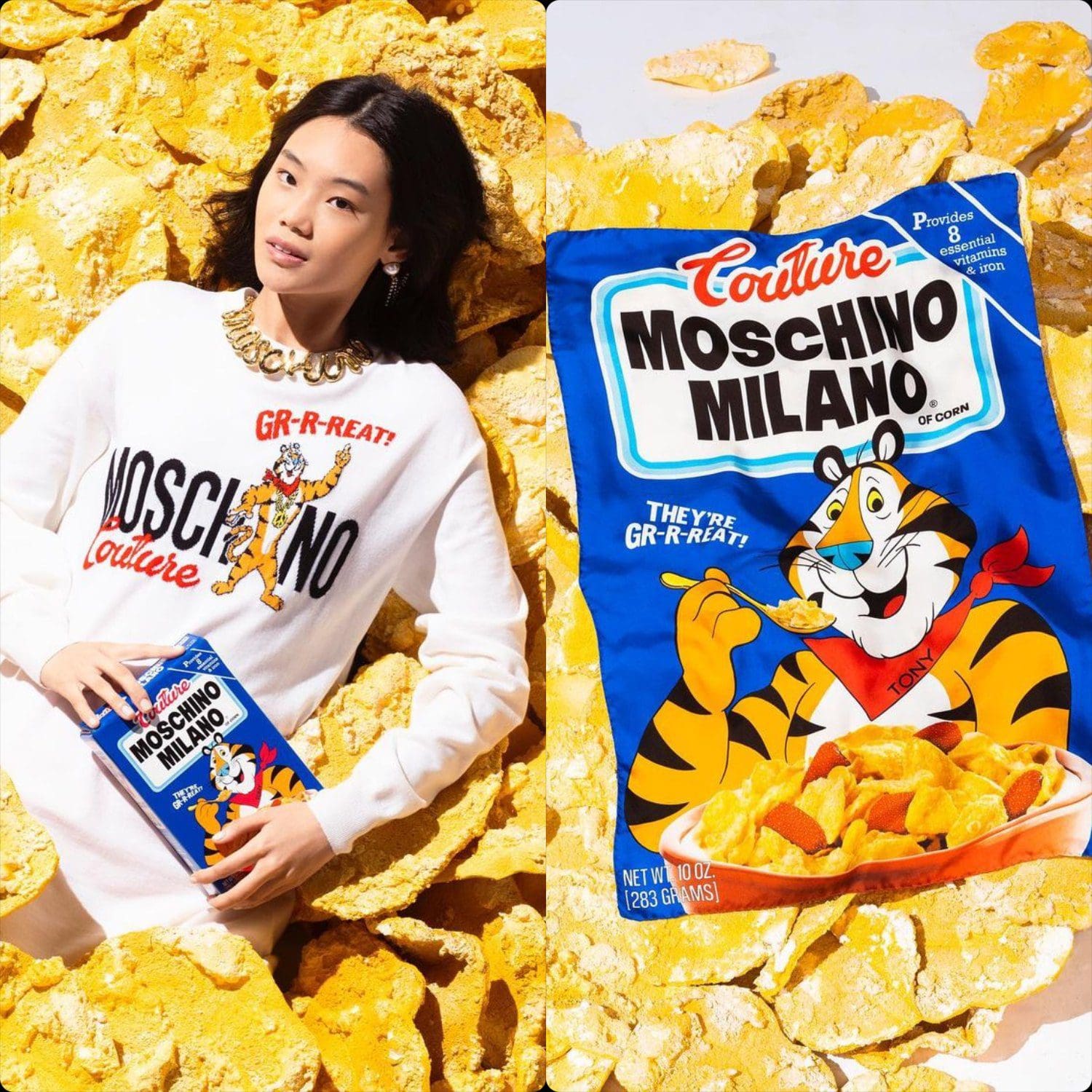 Moschino Tony the Tiger 庆祝中国虎年 RUNWAY 杂志