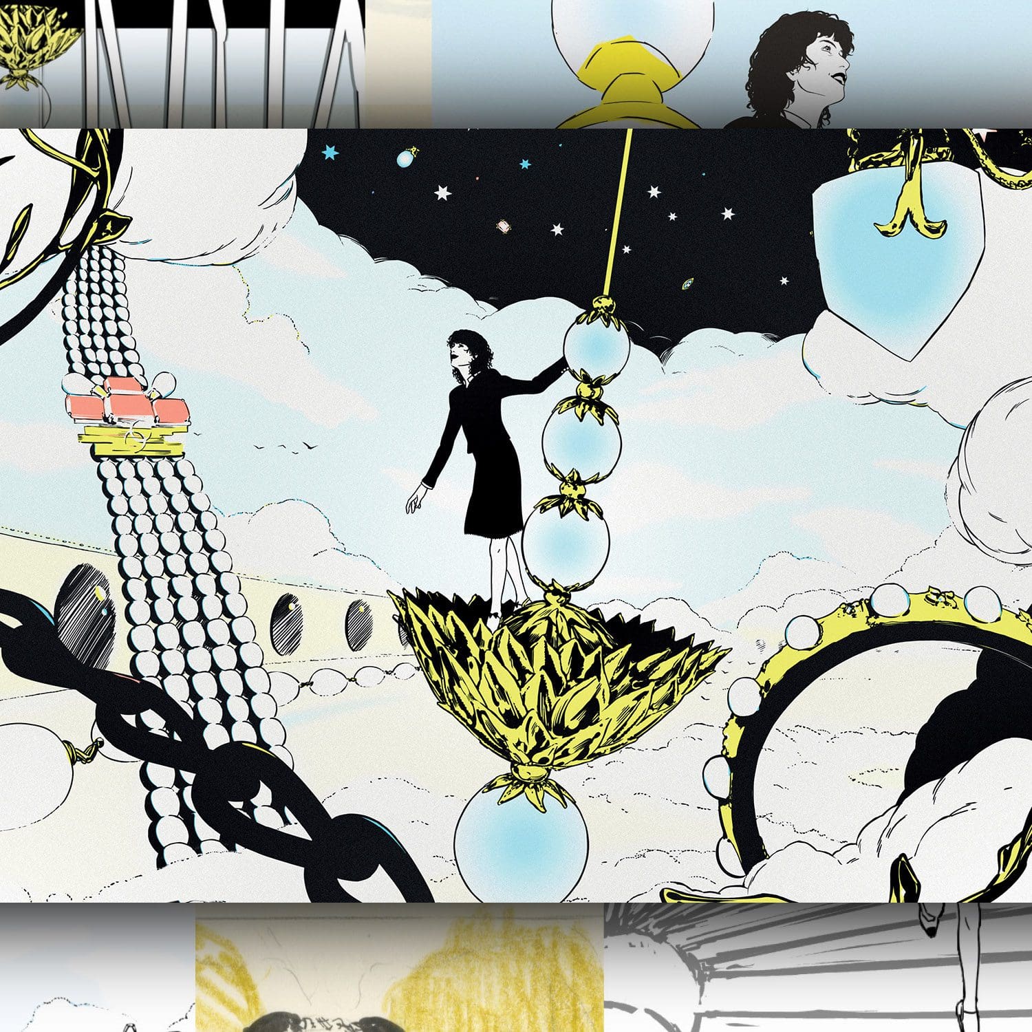Planetario Maison Goossens - Illustrazioni di Remembers