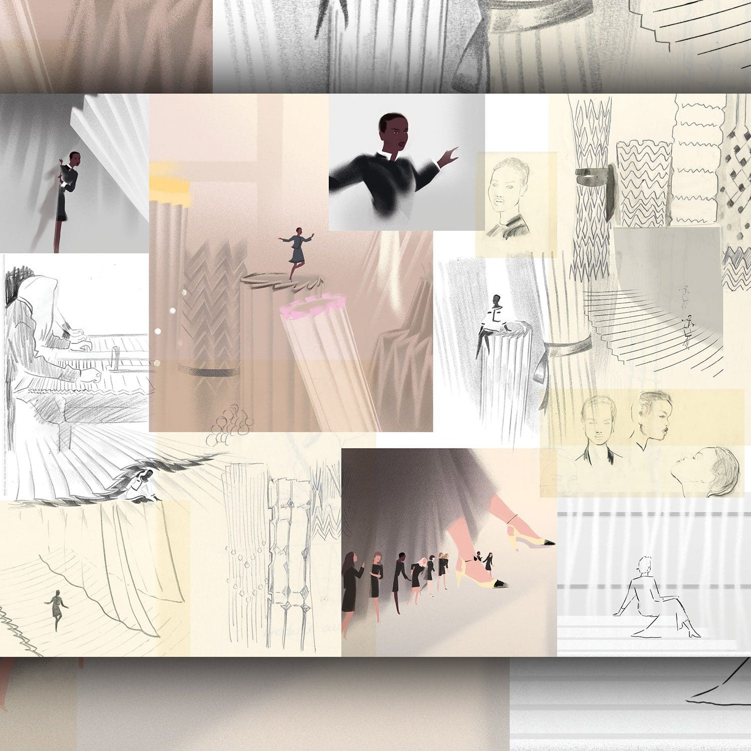 Rendezvous Les Ateliers Lognon - Illustrazioni di Remembers