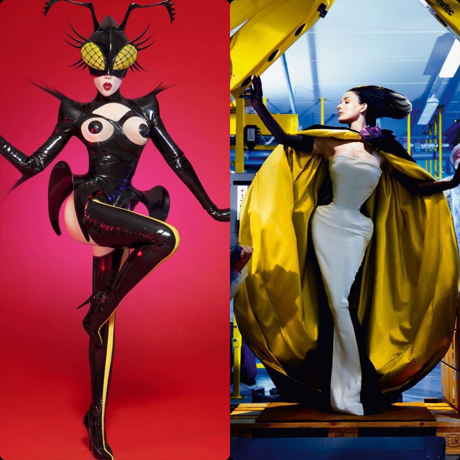 Thierry Mugler - 摄影师 Christian Gautier RUNWAY 杂志