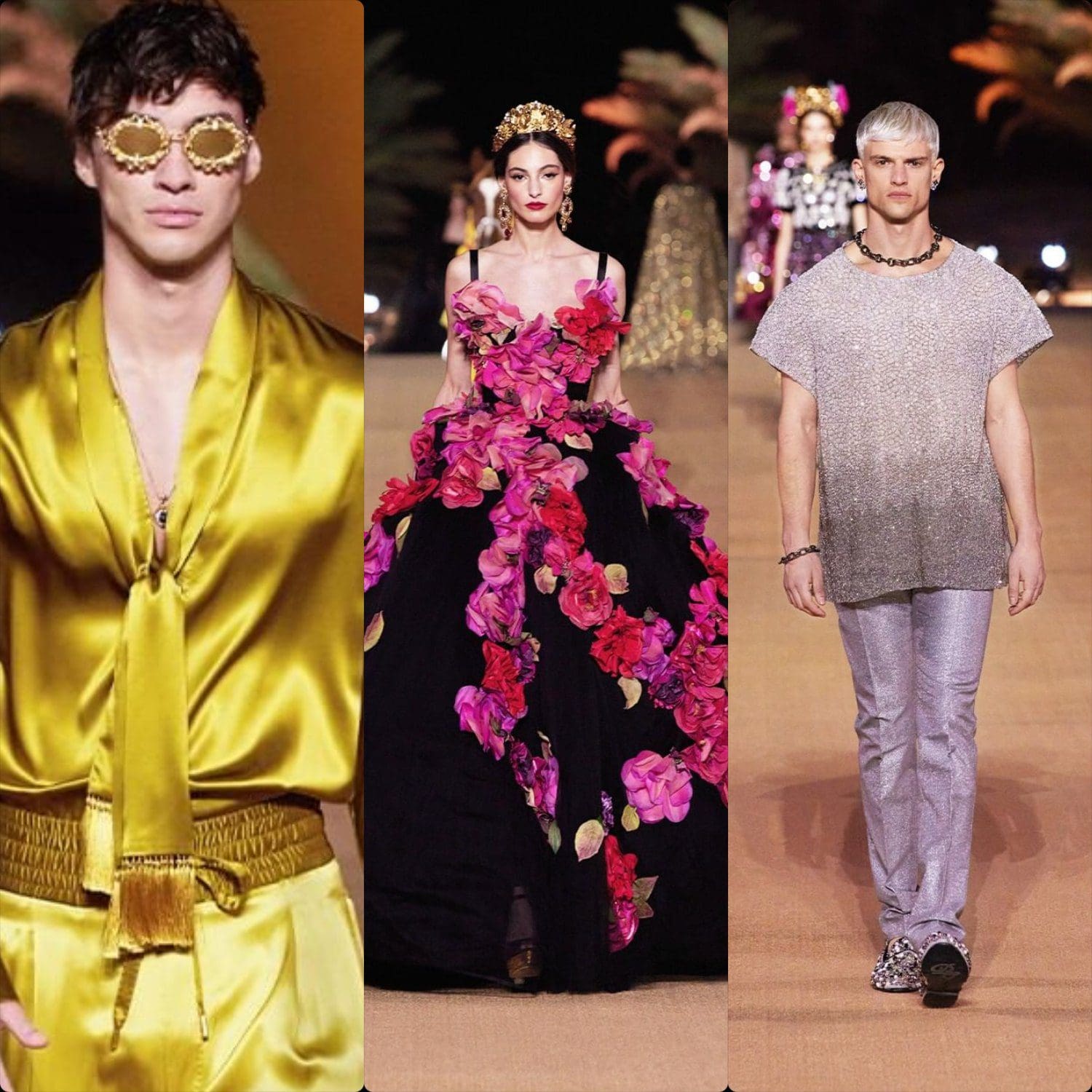 Dolce Gabbana Alta Moda e Alta Sartoria - AlUla Arábia Saudita por RUNWAY MAGAZINE
