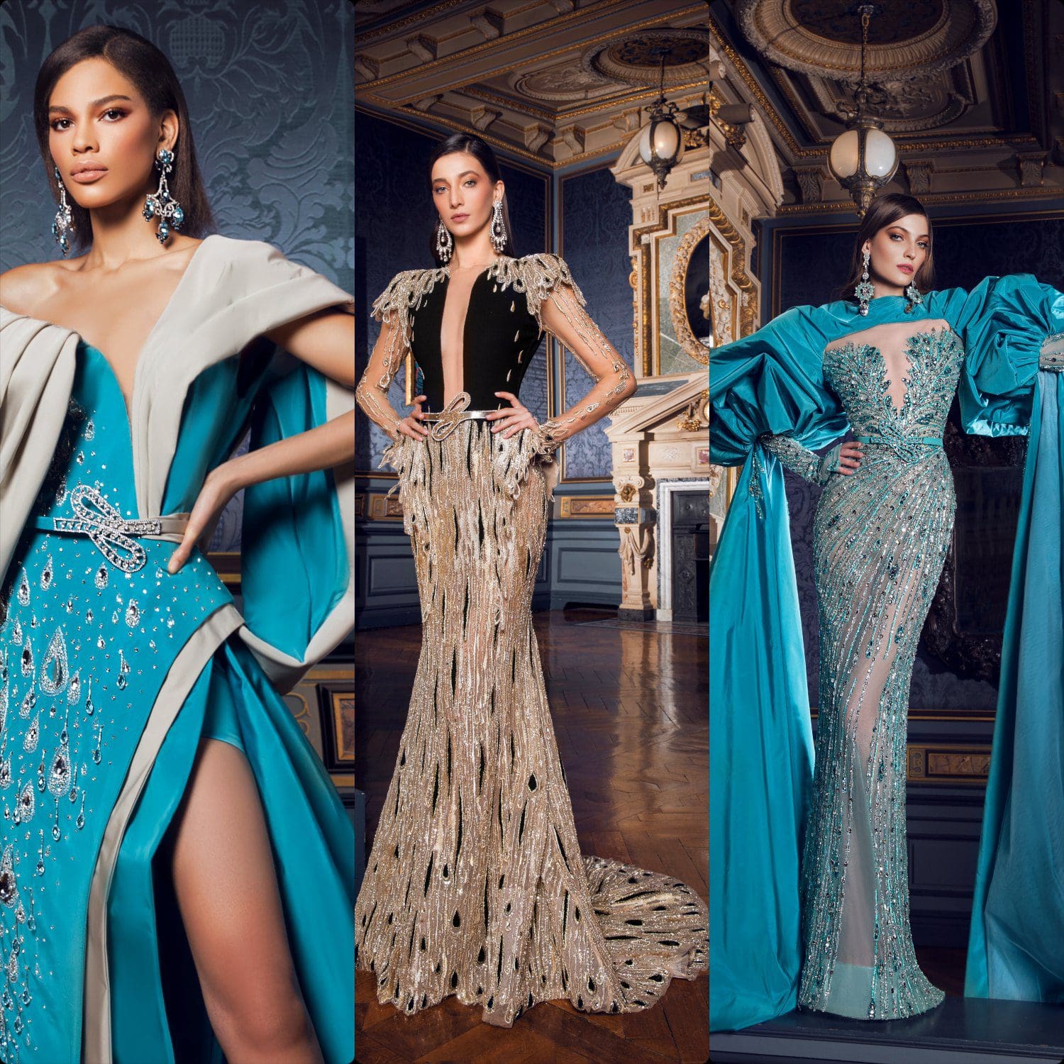 Ziad Nakad 2022 春夏高级定制时装 RUNWAY 杂志
