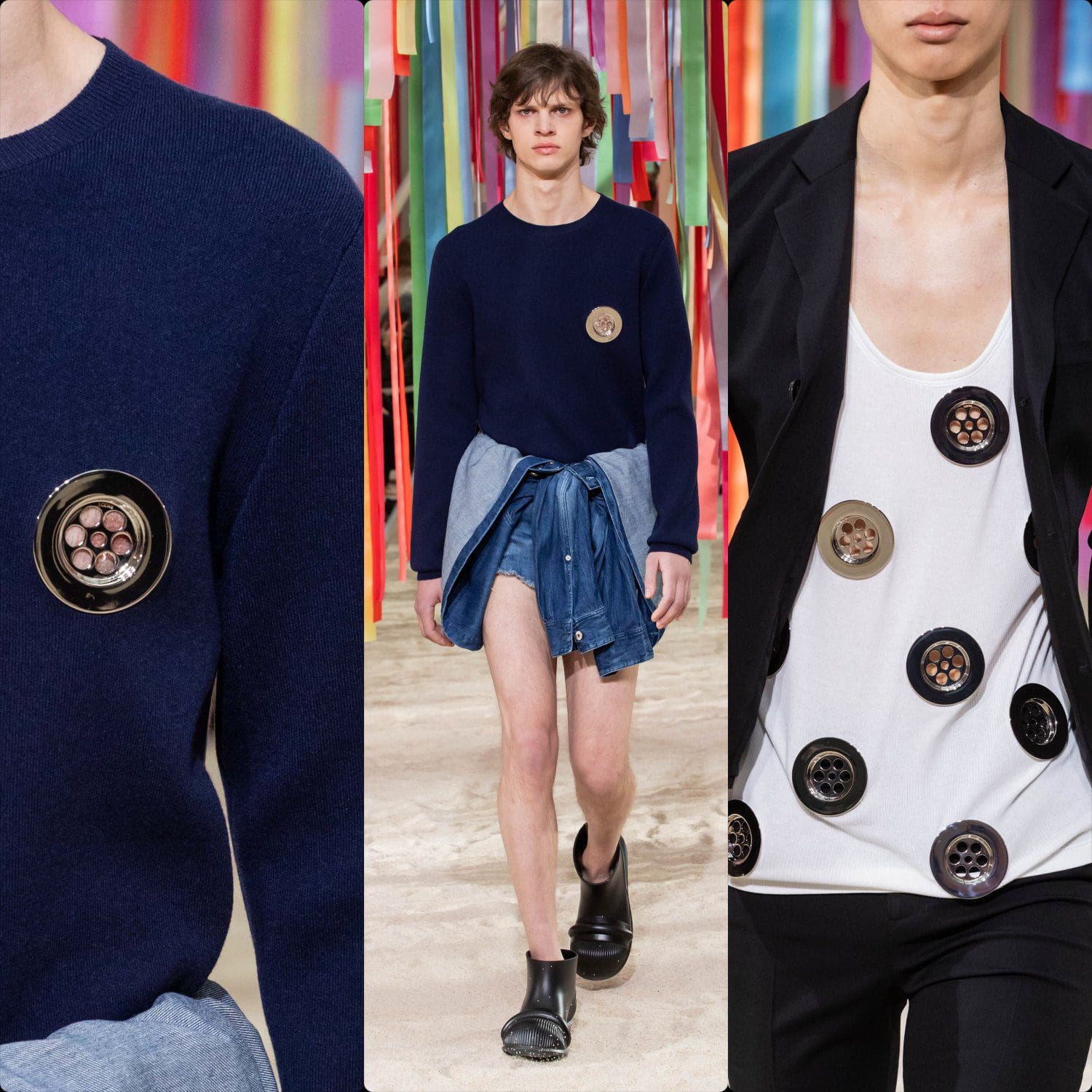 Crépine d'évier Loewe Automne Hiver 2022-2023 par RUNWAY MAGAZINE