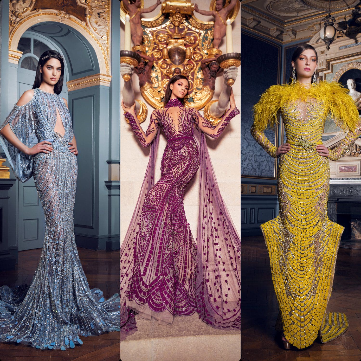 Ziad Nakad 2022 春夏高级定制时装 RUNWAY 杂志