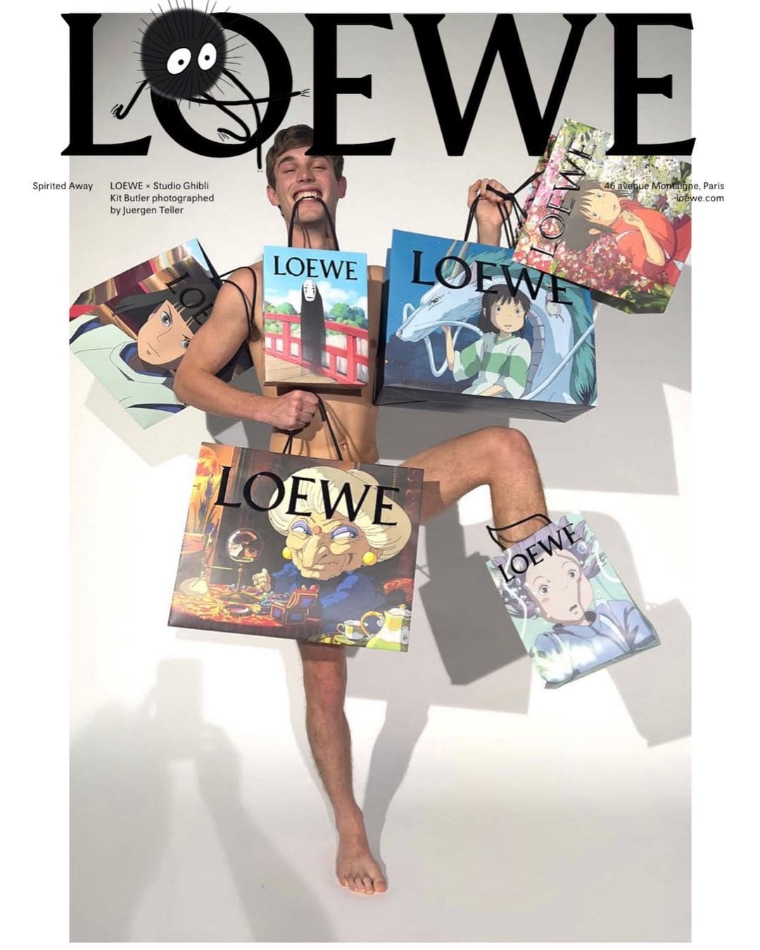 Loewe x Spirited Away, креативный директор Дж. В. Андерсон, автор: RUNWAY ЖУРНАЛ