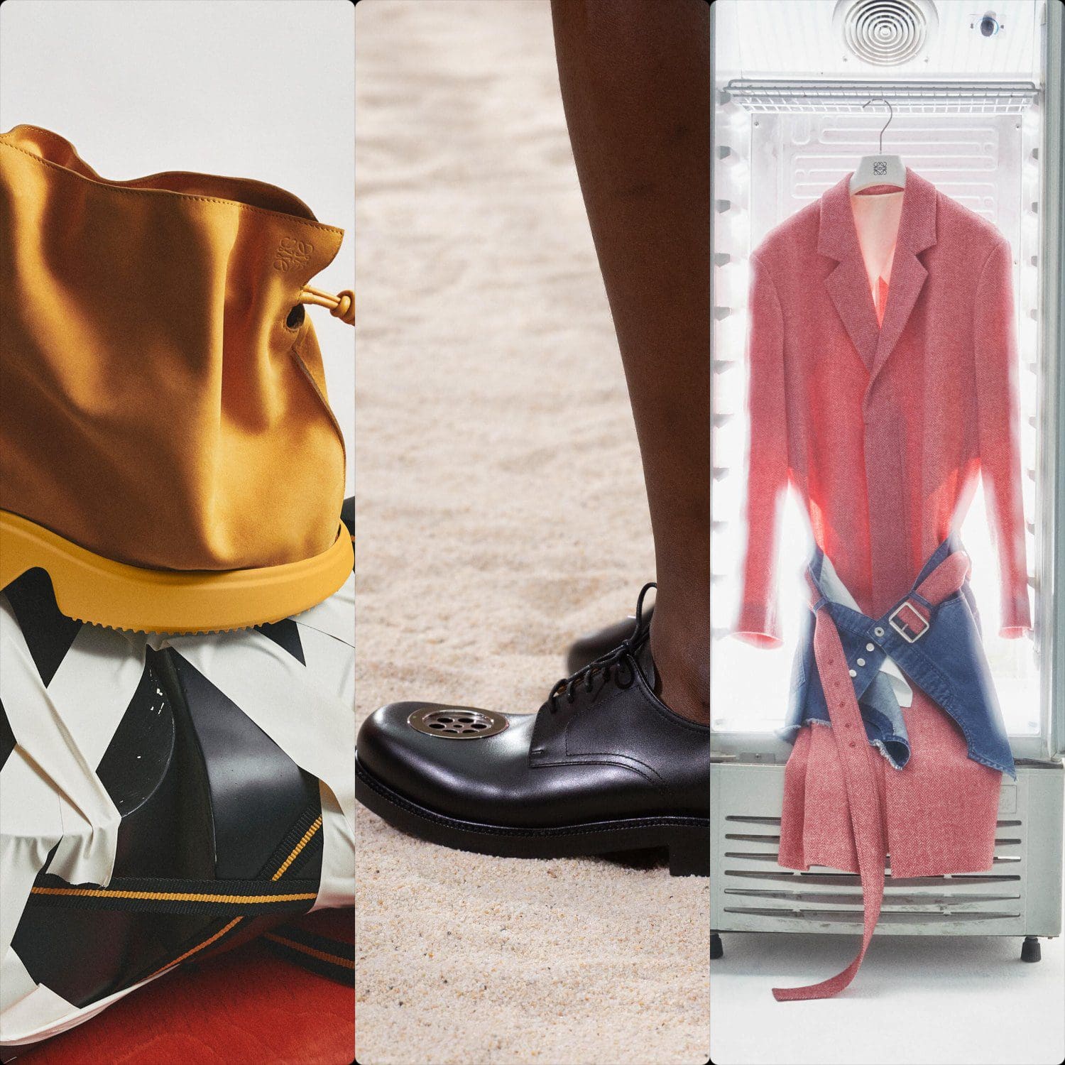 Sacs Loewe Automne Hiver 2022-2023 chaussures par RUNWAY MAGAZINE