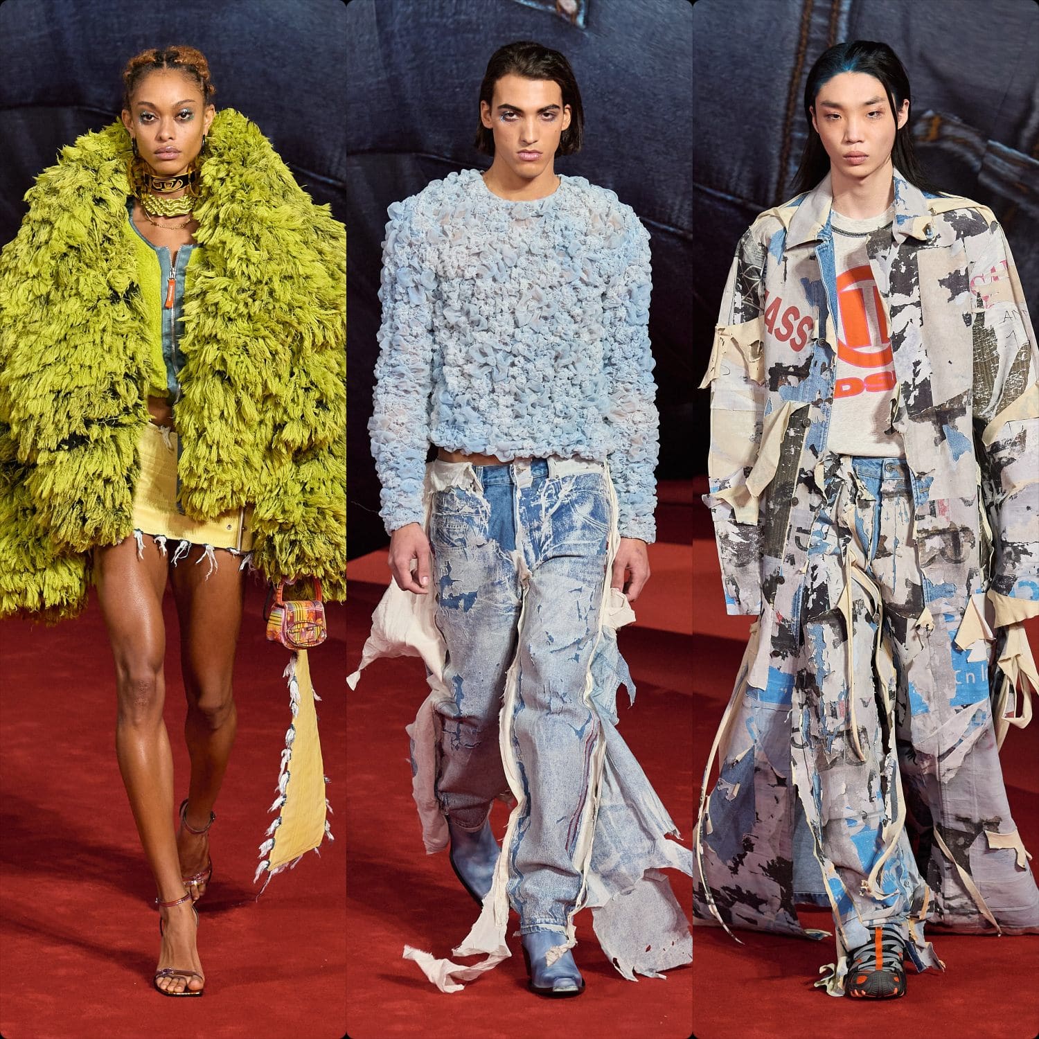 Diesel Outono Inverno 2022-2023 Milão Runway revista