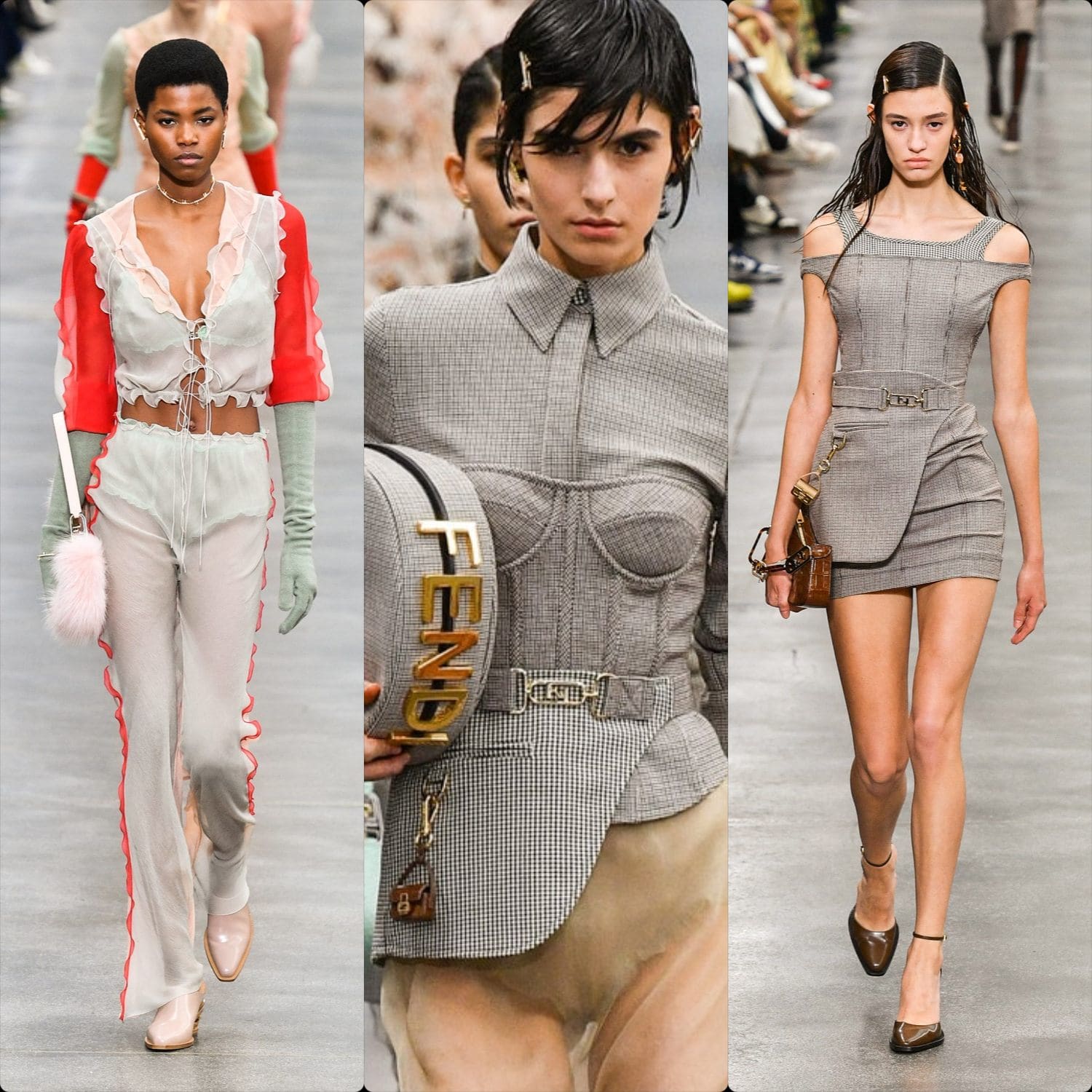 Fendi Outono Inverno 2022-2023 Milão Runway revista