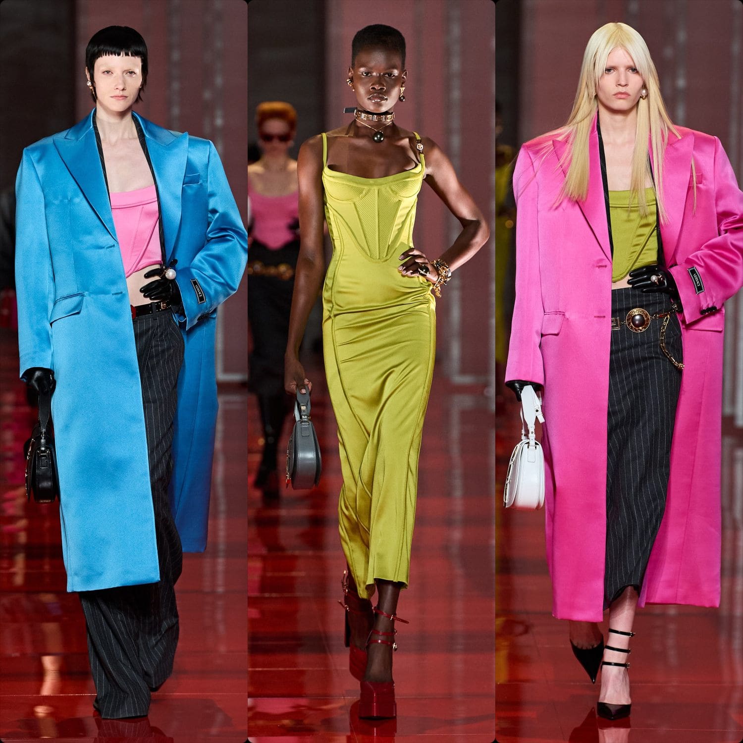 Versace Outono Inverno 2022-2023 Milão Runway revista